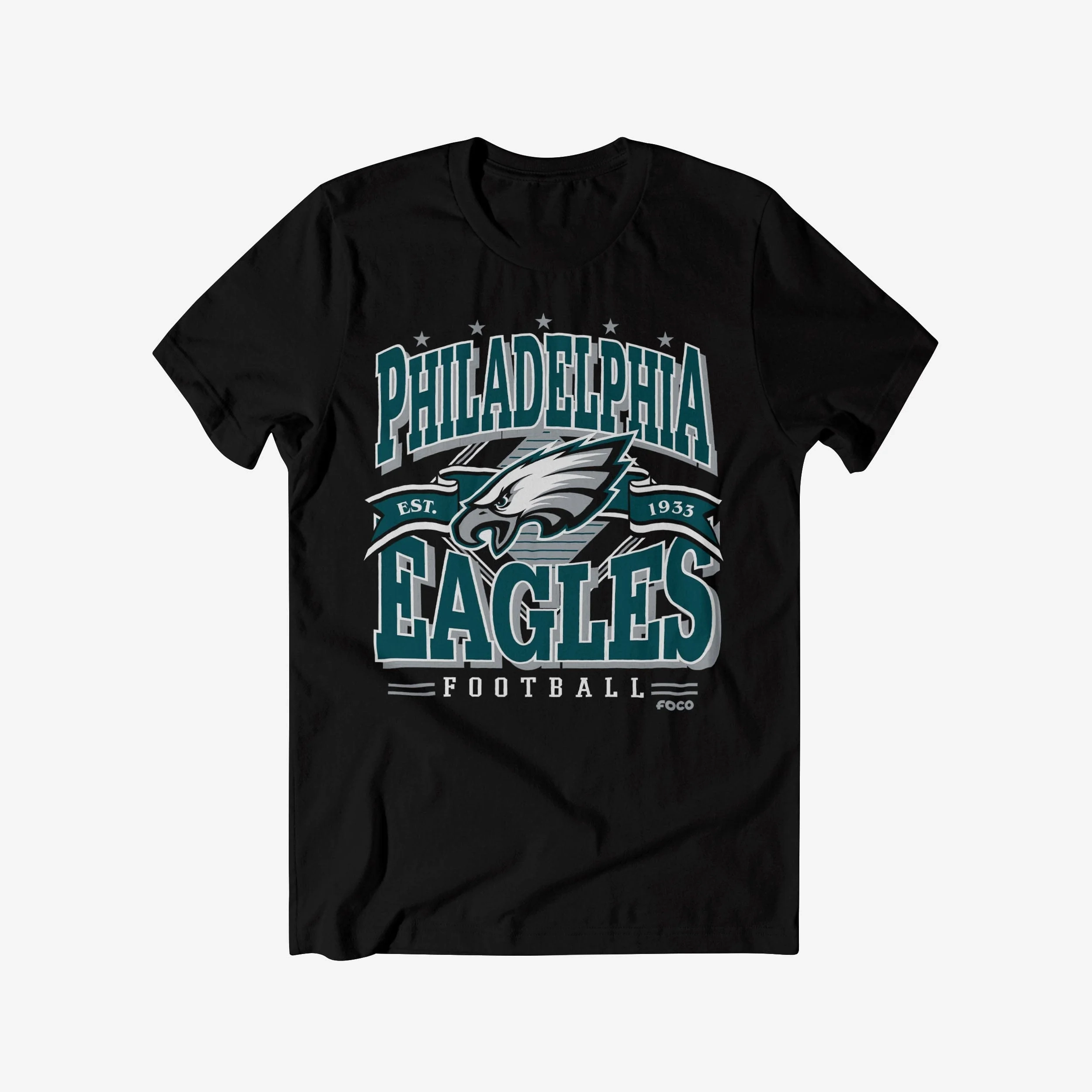 Philadelphia Eagles Established Banner T-Shirt - fitnfan