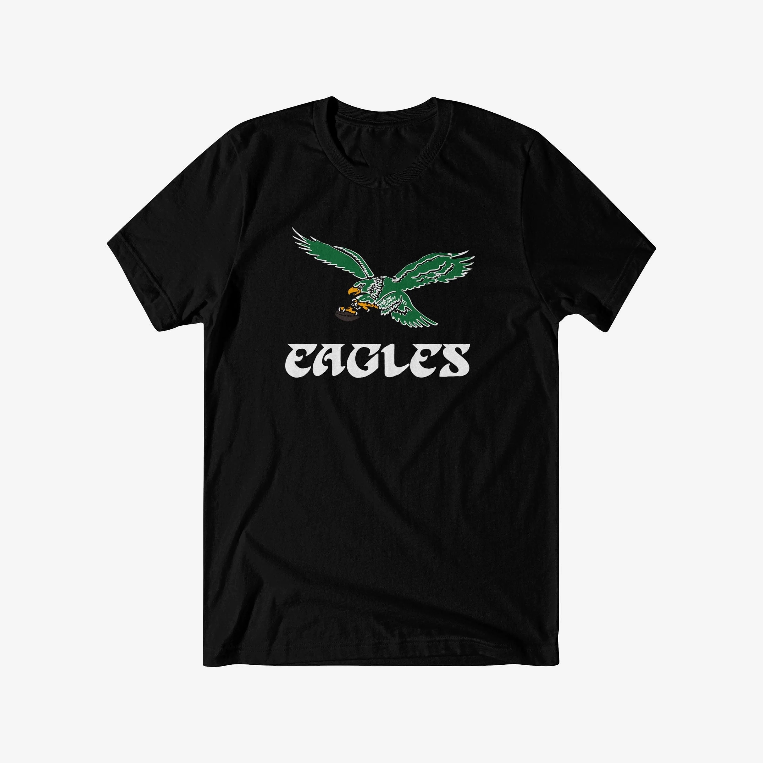 Philadelphia Eagles Retro Logo Lockup T-Shirt - fitnfan