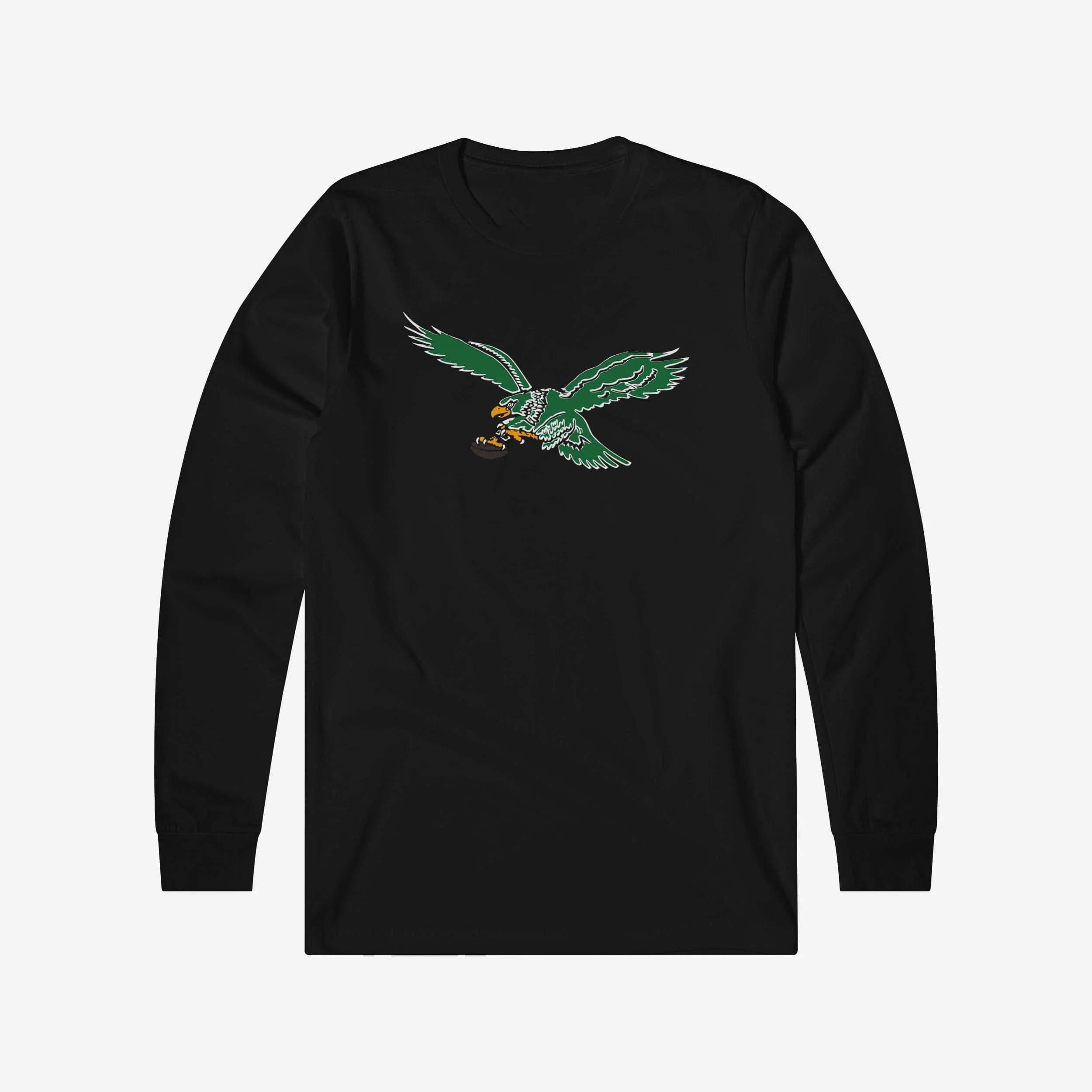 Philadelphia Eagles 1987 Retro Logo Long Sleeve T-Shirt - fitnfan