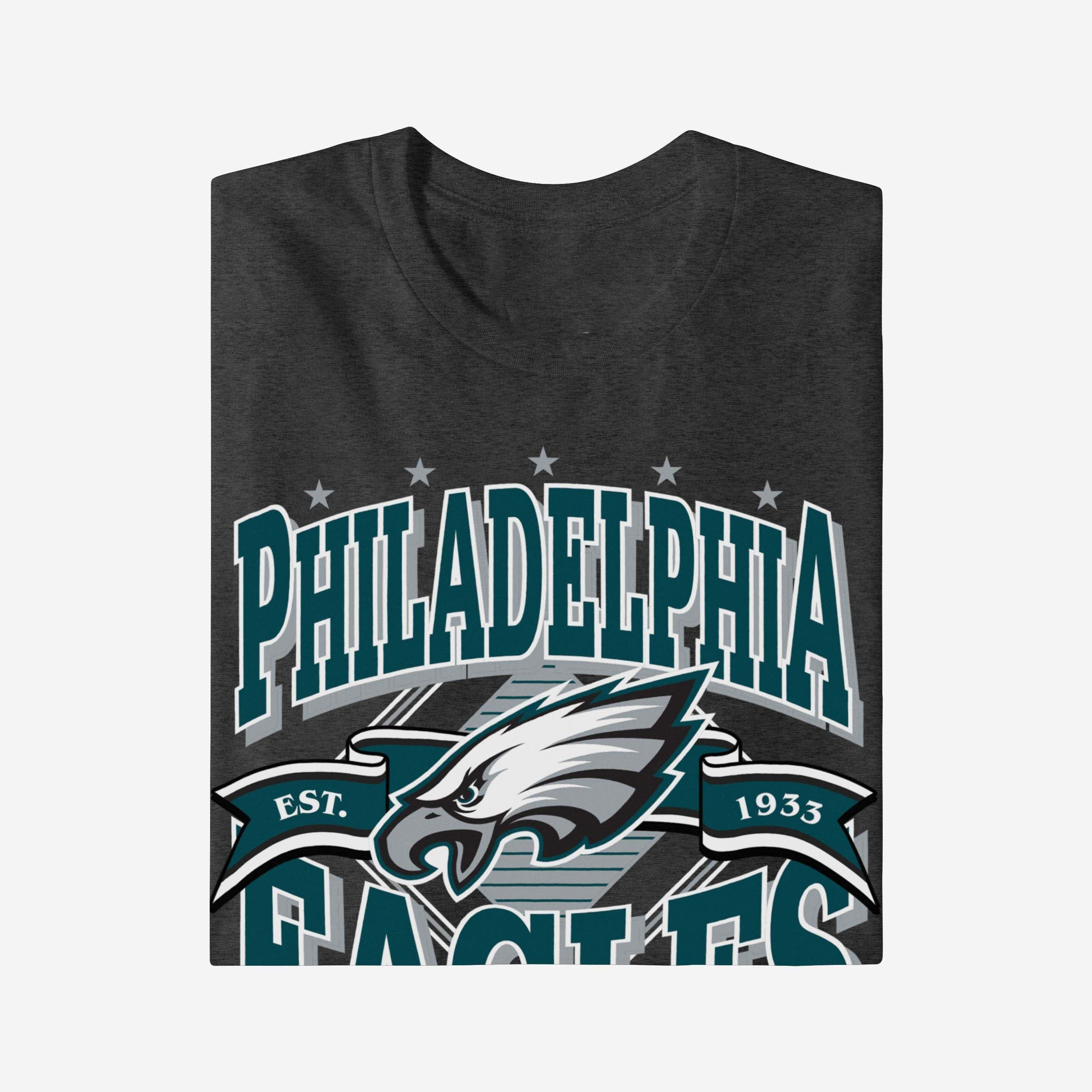 Philadelphia Eagles Established Banner T-Shirt - fitnfan