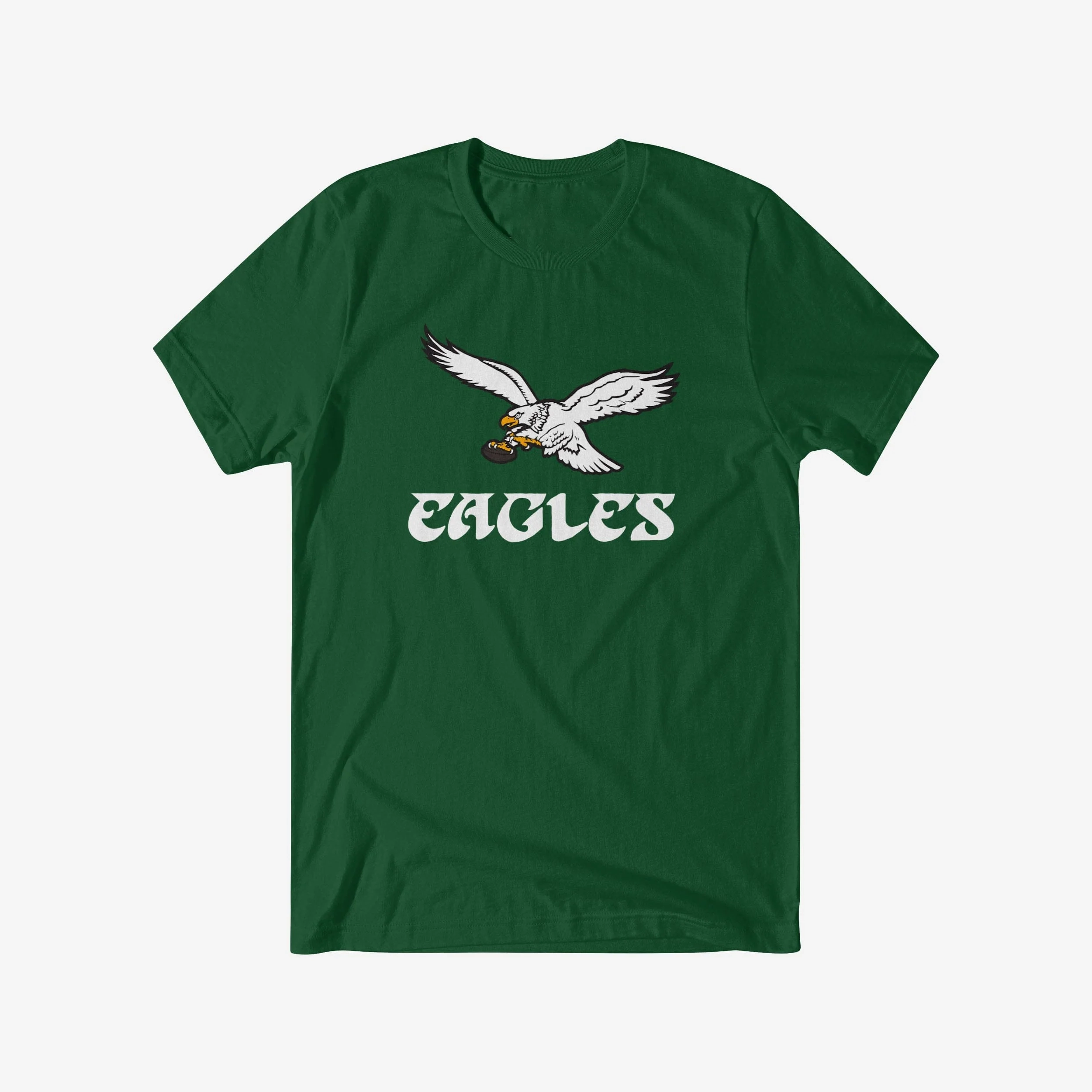 Philadelphia Eagles Retro Logo Lockup T-Shirt - fitnfan