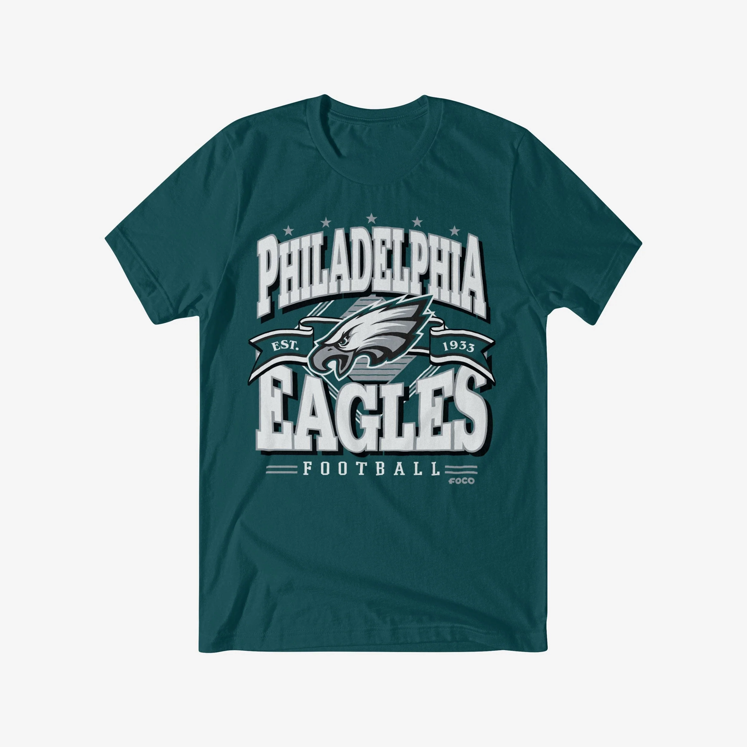 Philadelphia Eagles Established Banner T-Shirt - fitnfan