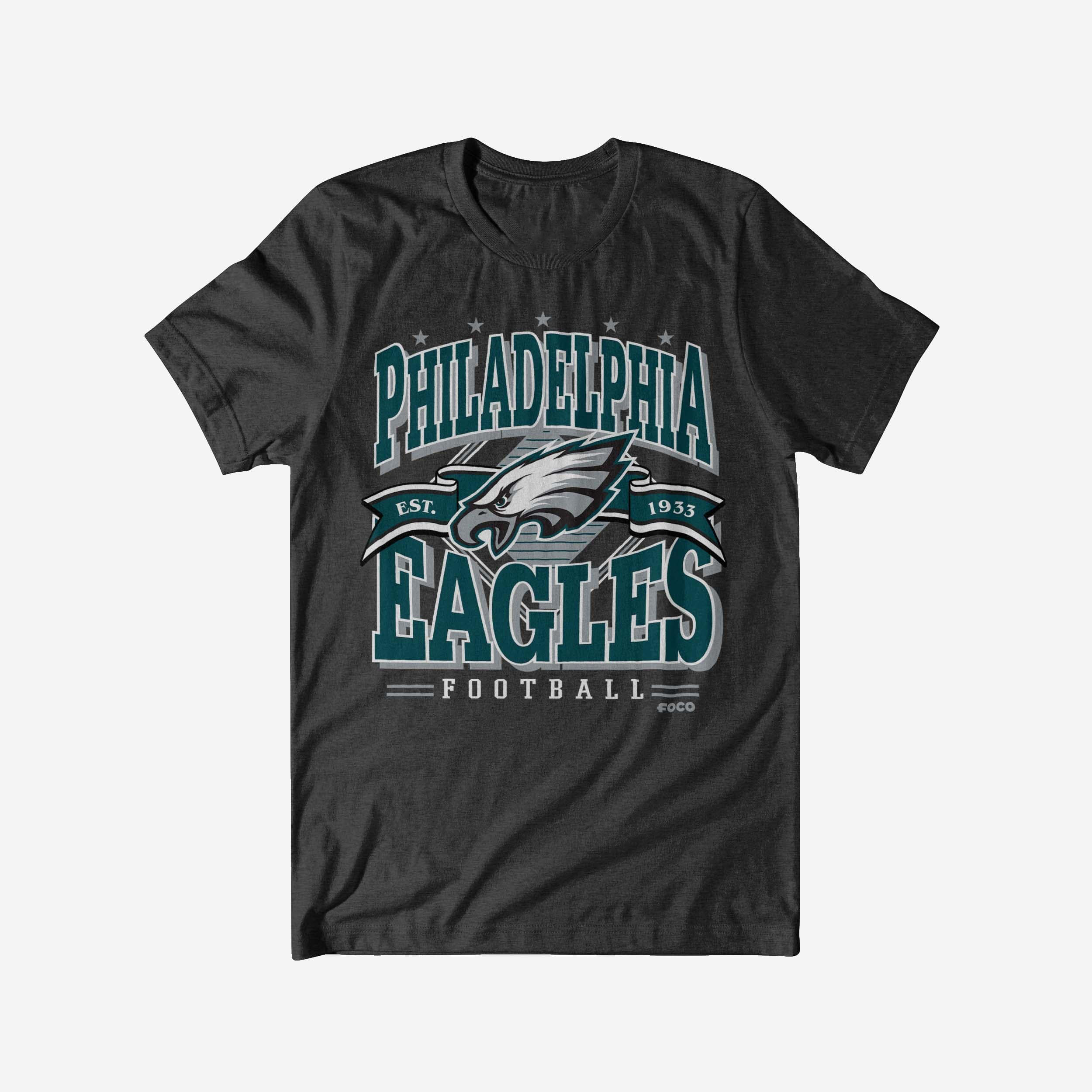 Philadelphia Eagles Established Banner T-Shirt - fitnfan
