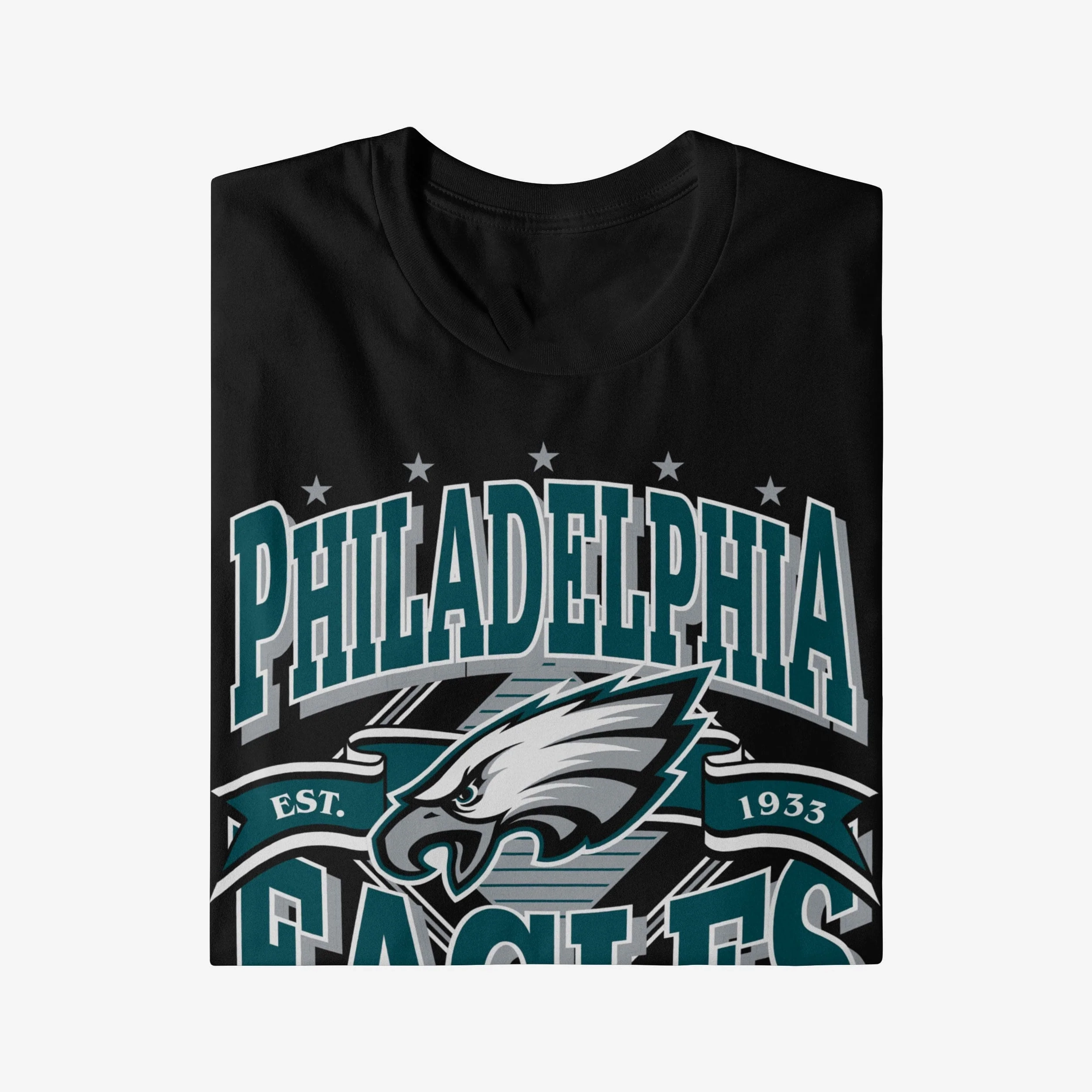Philadelphia Eagles Established Banner T-Shirt - fitnfan