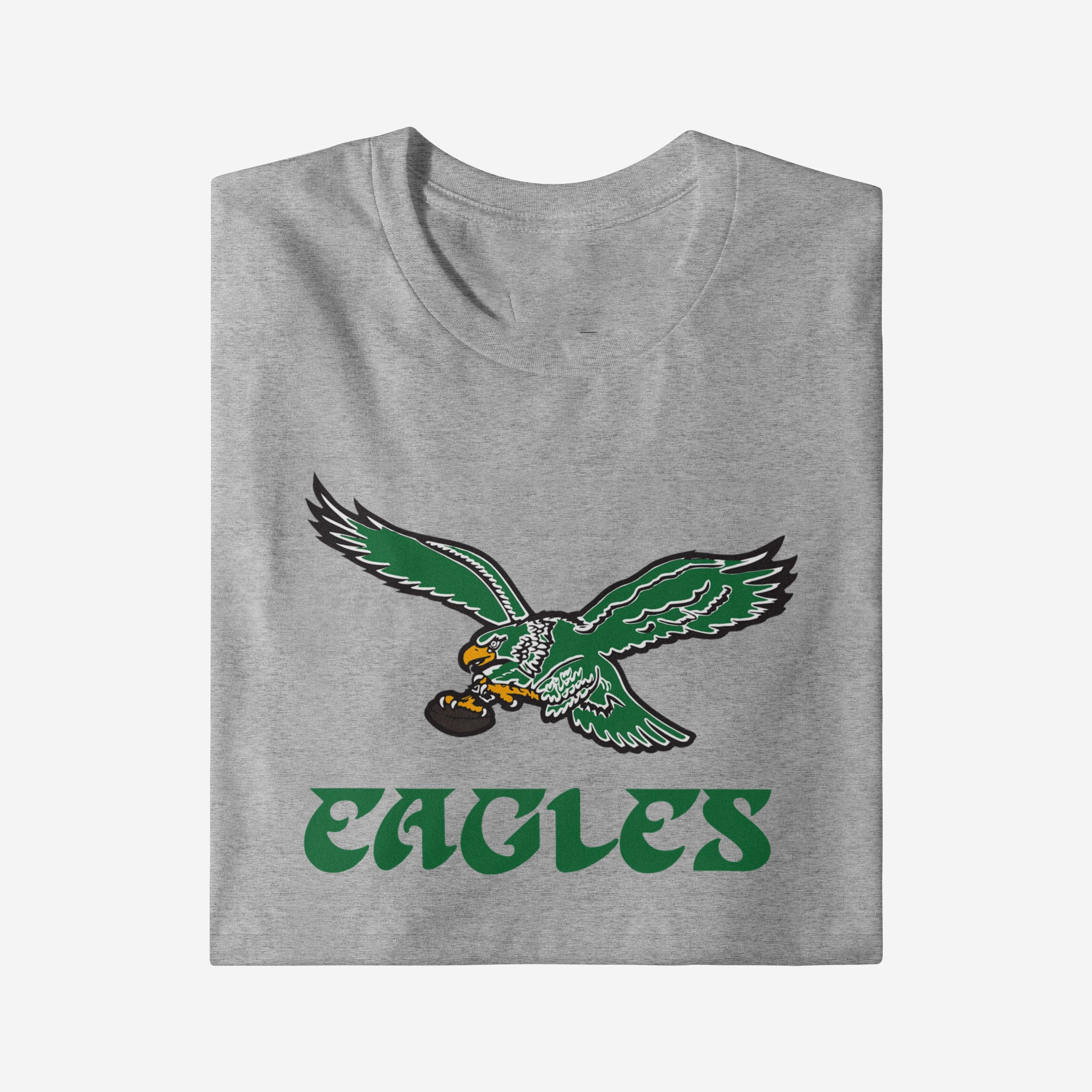 Philadelphia Eagles Retro Logo Lockup T-Shirt - fitnfan