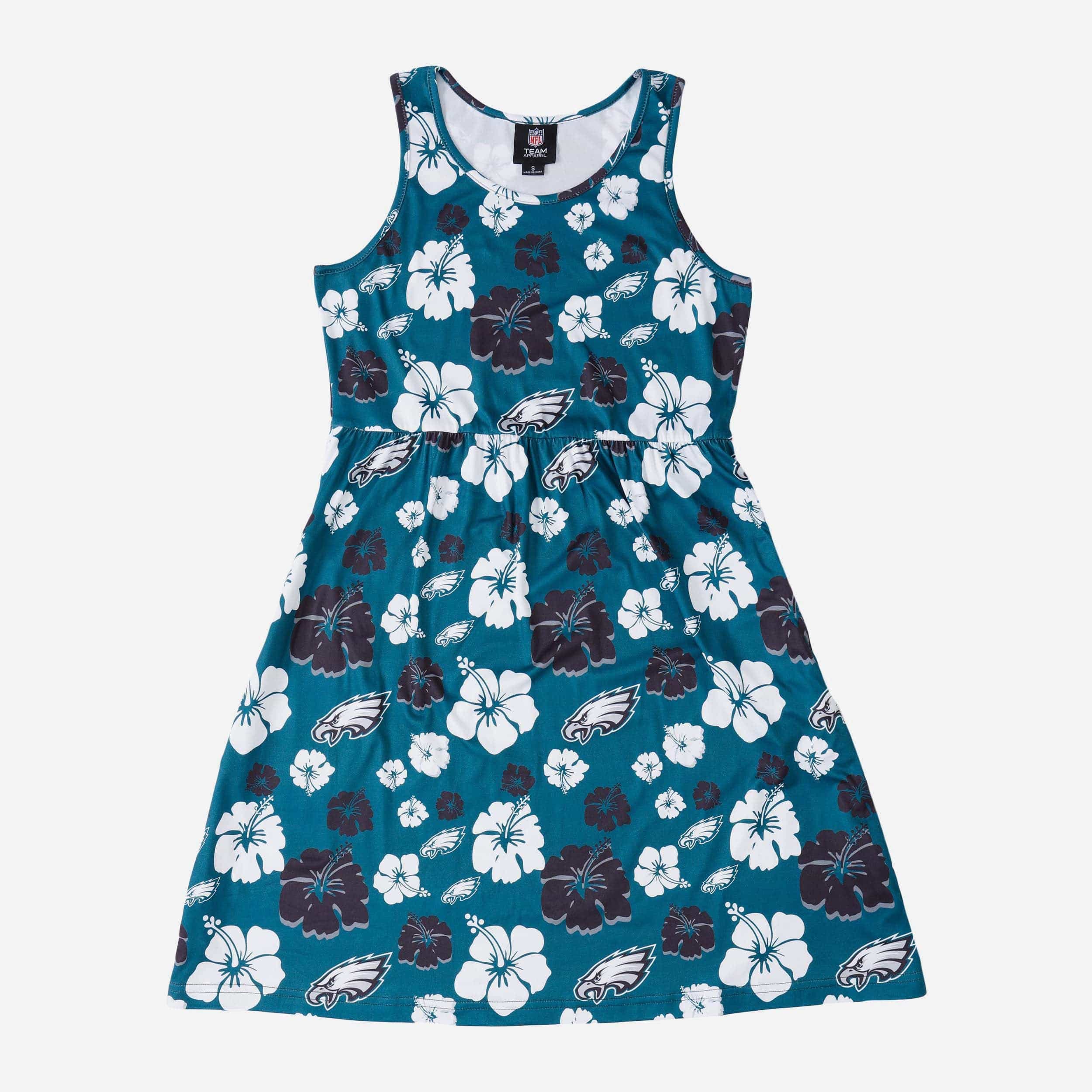 Philadelphia Eagles Womens Fan Favorite Floral Sundress - fitnfan