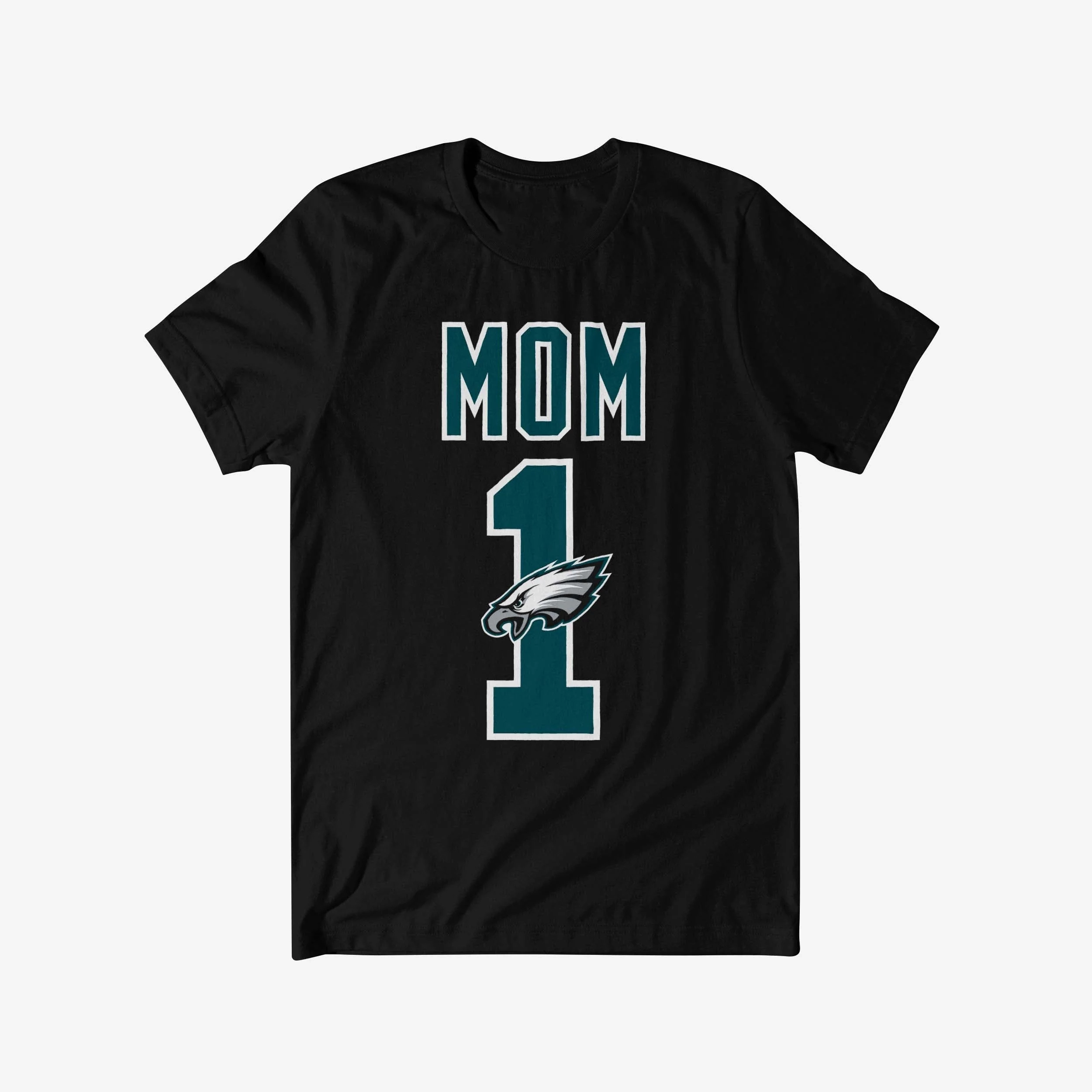 Philadelphia Eagles Number 1 Mom T-Shirt - fitnfan