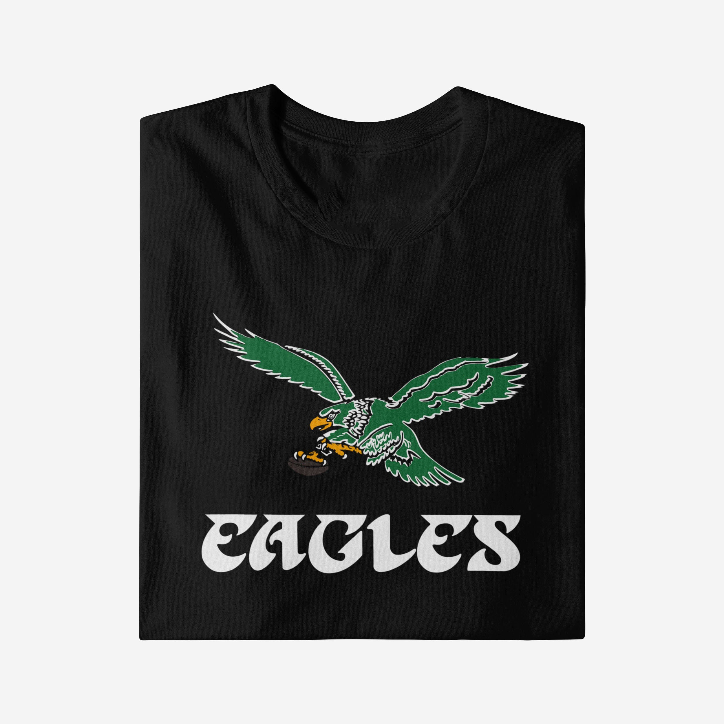 Philadelphia Eagles Retro Logo Lockup T-Shirt - fitnfan