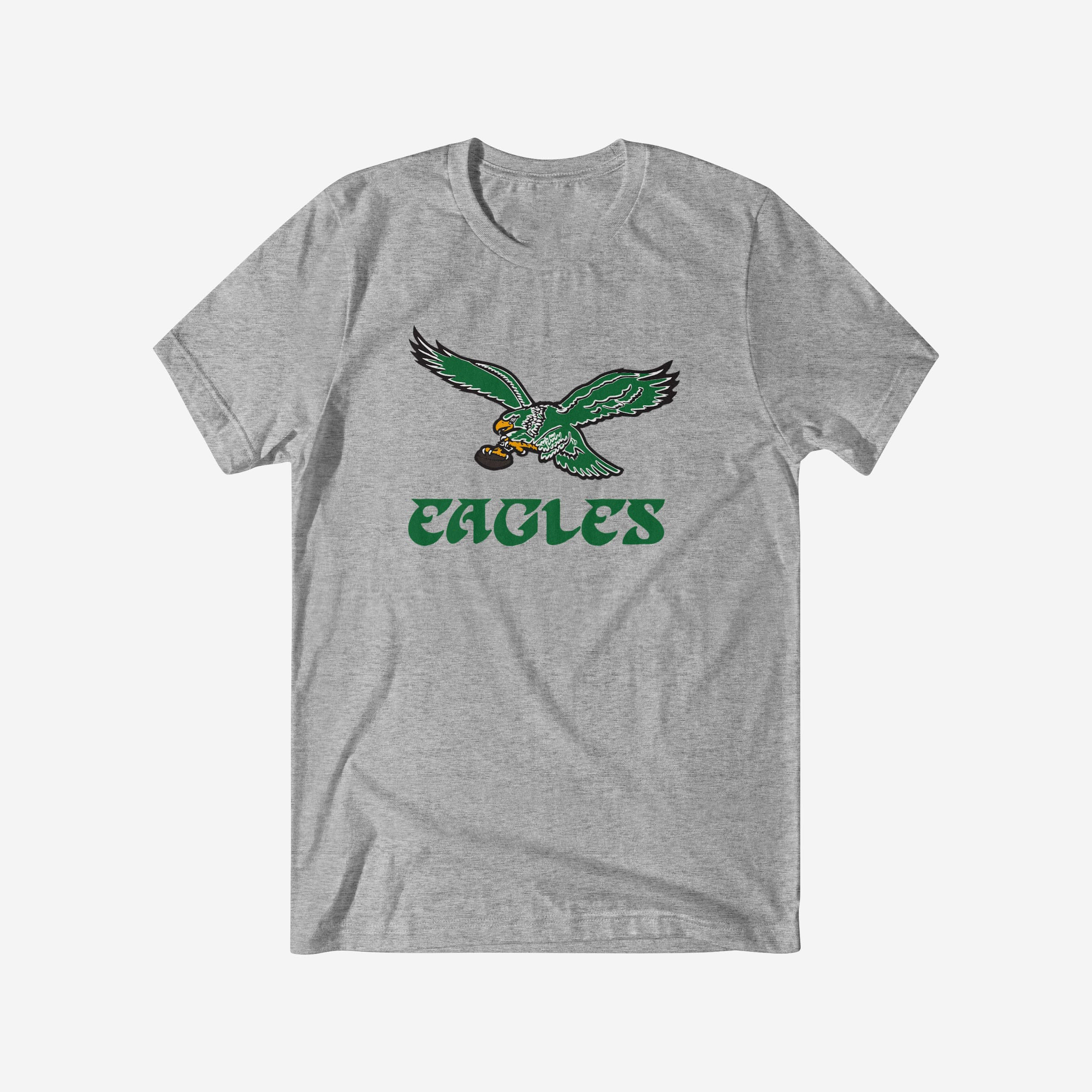 Philadelphia Eagles Retro Logo Lockup T-Shirt - fitnfan