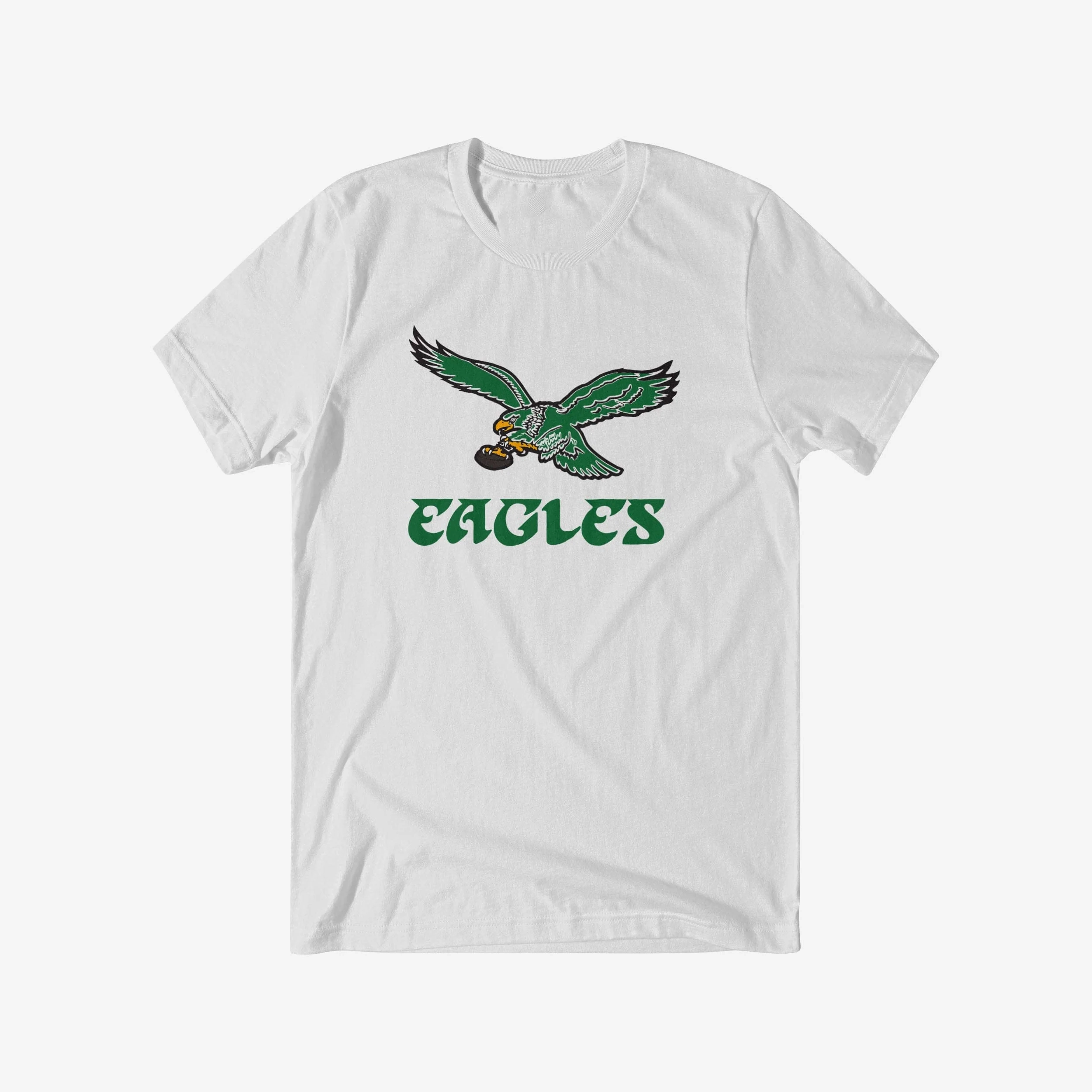 Philadelphia Eagles Retro Logo Lockup T-Shirt - fitnfan