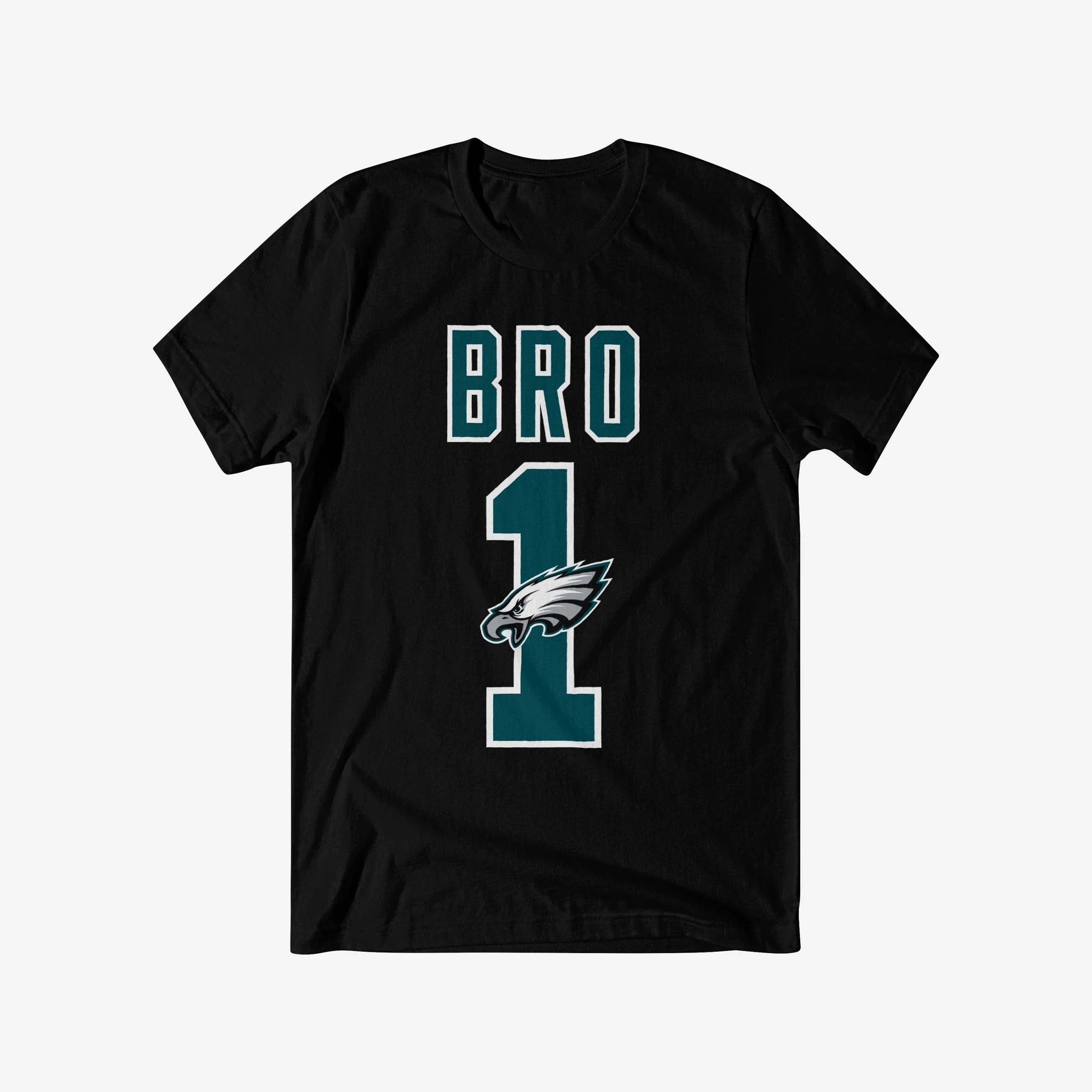 Philadelphia Eagles Number 1 Bro T-Shirt - fitnfan