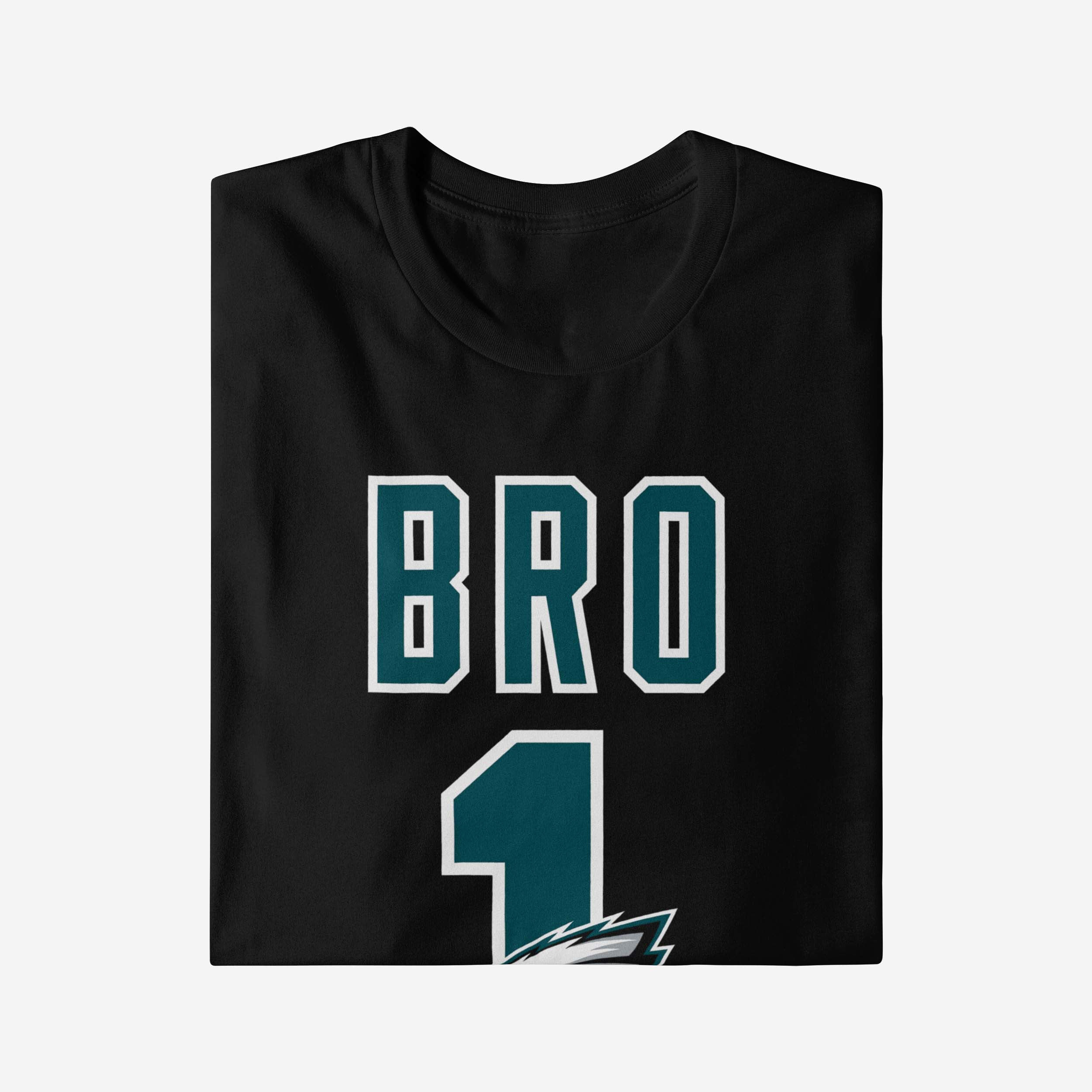 Philadelphia Eagles Number 1 Bro T-Shirt - fitnfan
