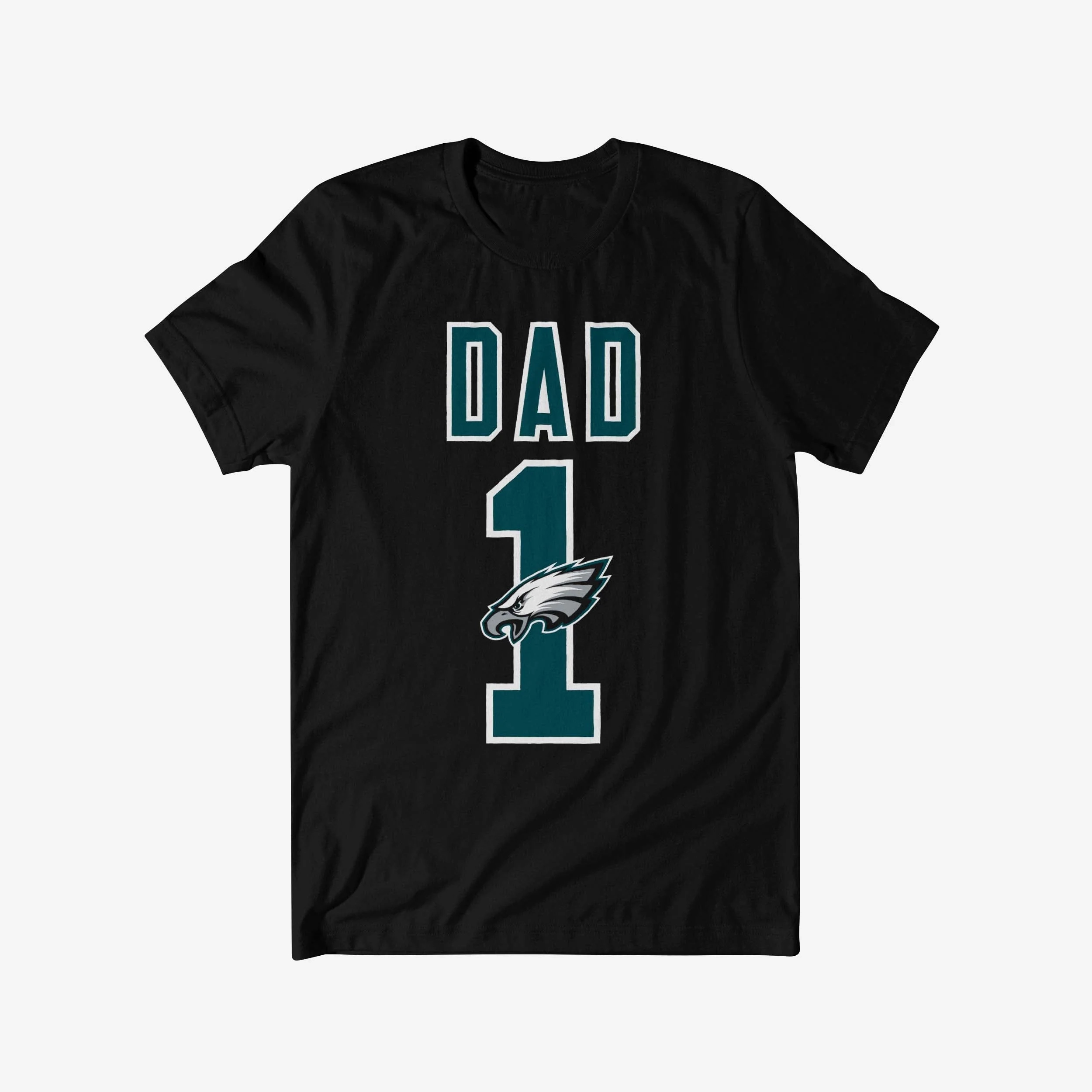 Philadelphia Eagles Number 1 Dad T-Shirt - fitnfan