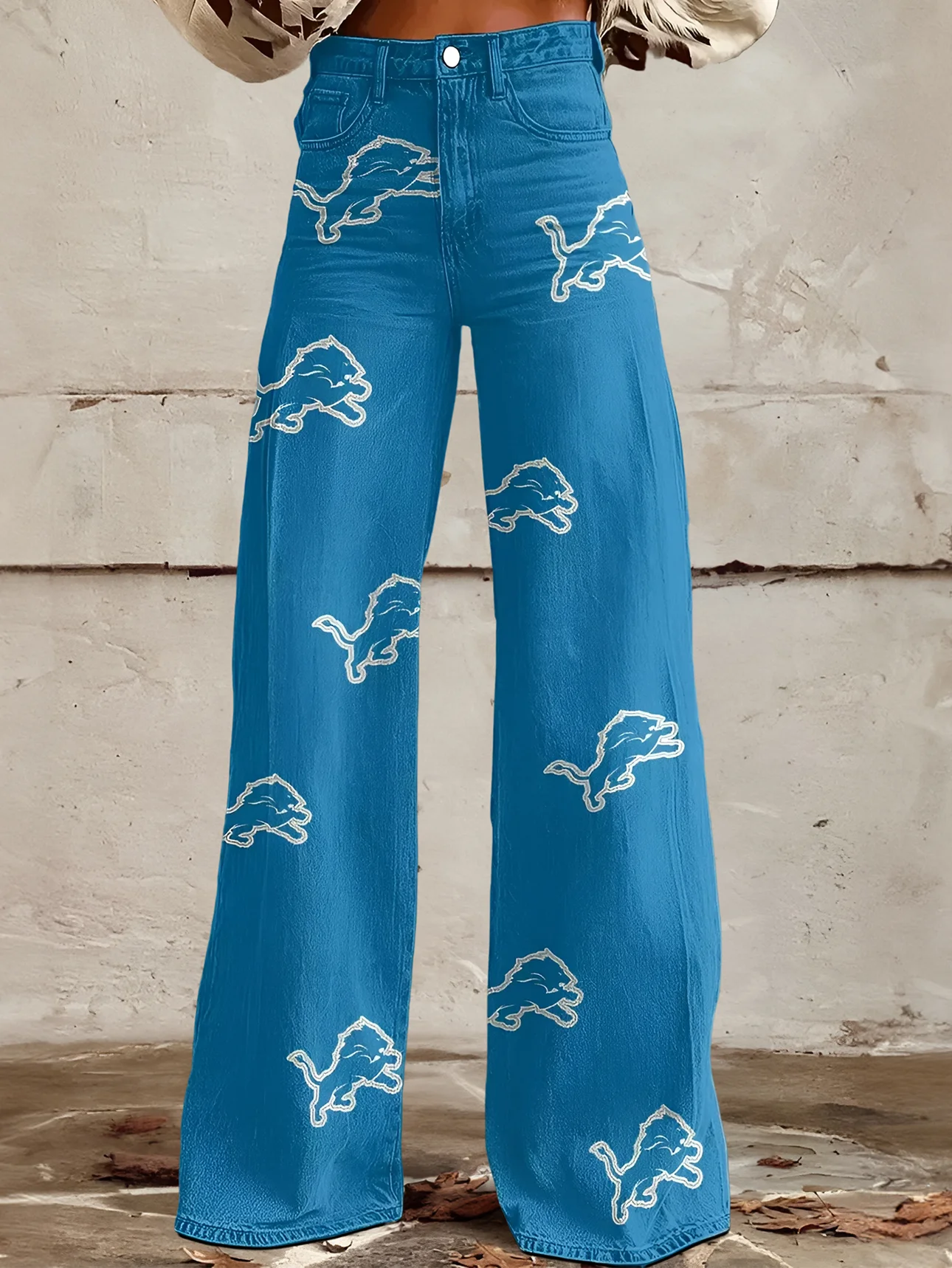Women's Vintage casual wide LegPants - fitnfan