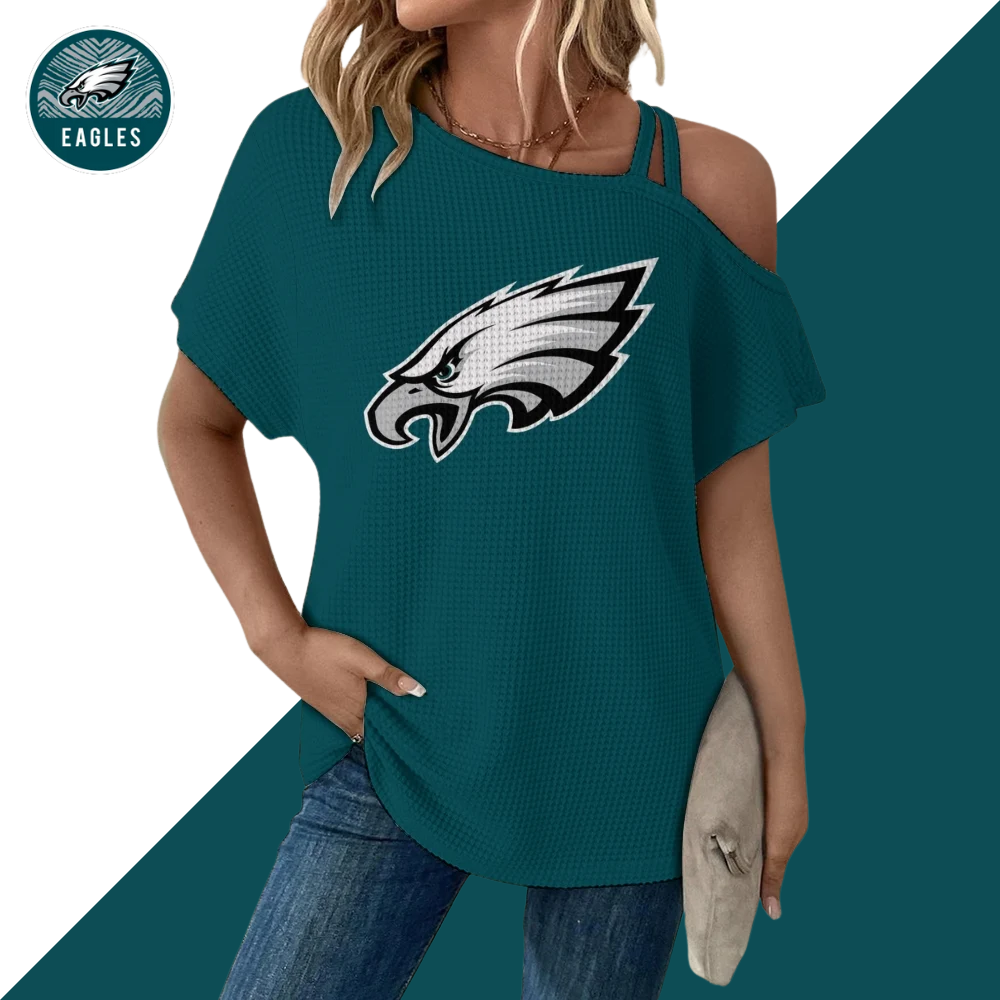 Asymmetrical Neck Short Sleeve T-Shirt - fitnfan