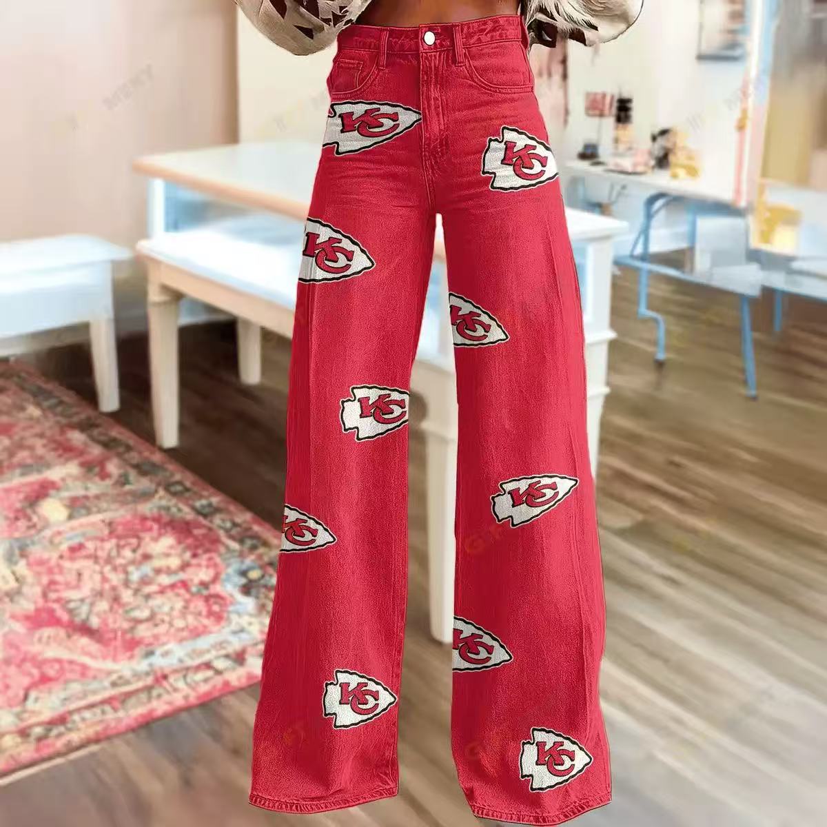 Women's Vintage casual wide LegPants - fitnfan