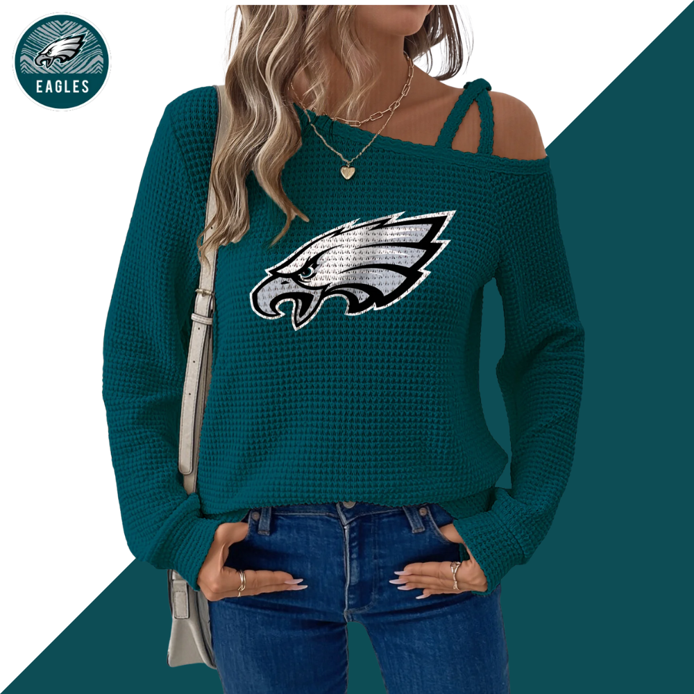 Asymmetric Off-Shoulder Women's Sweatshirt - fitnfan