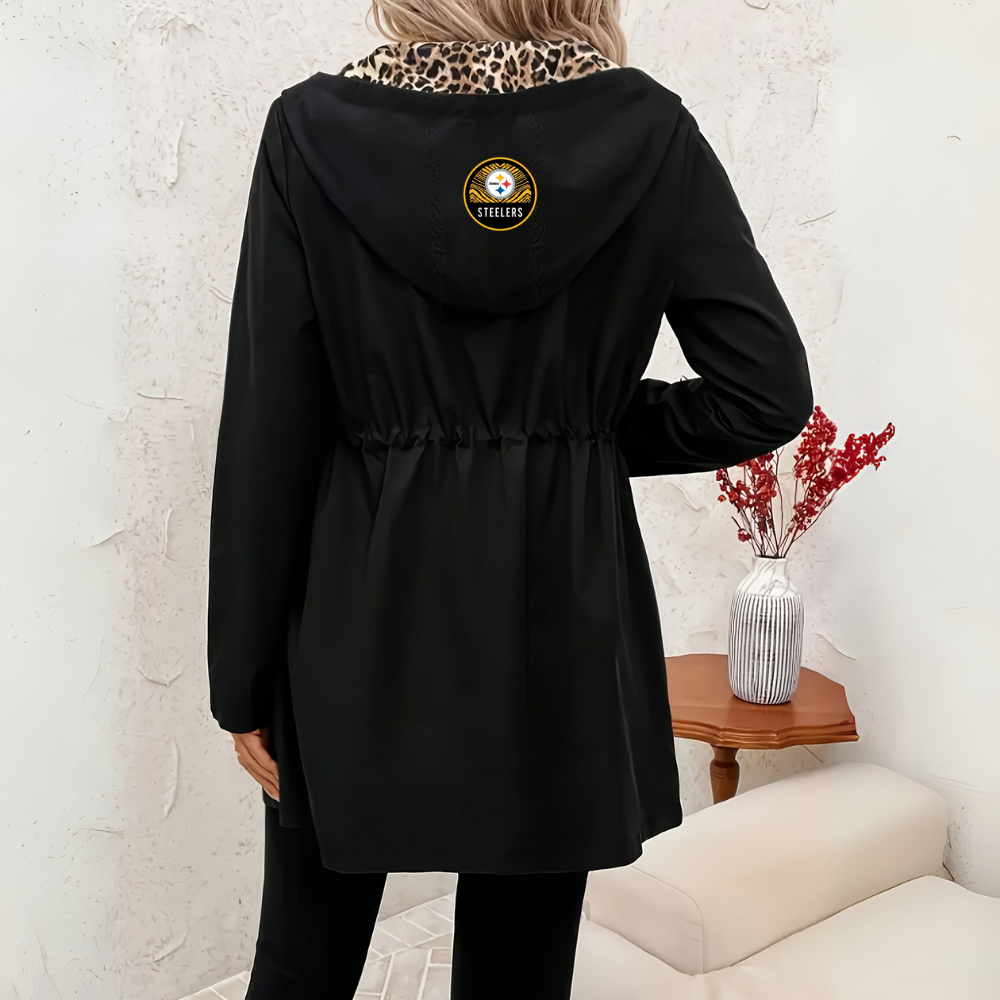 Women's Long Sleeve Hooded Double-Sided Pocket - fitnfan