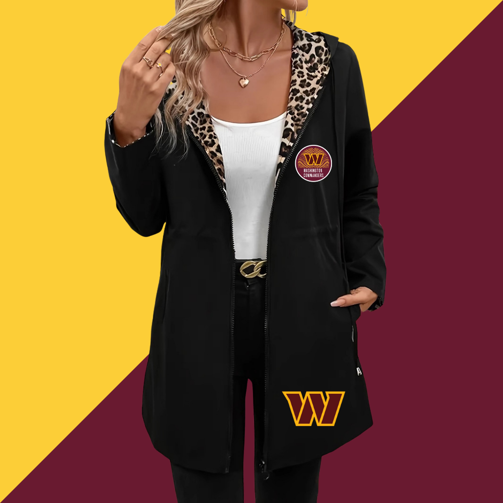 Women's Long Sleeve Hooded Double-Sided Pocket - fitnfan