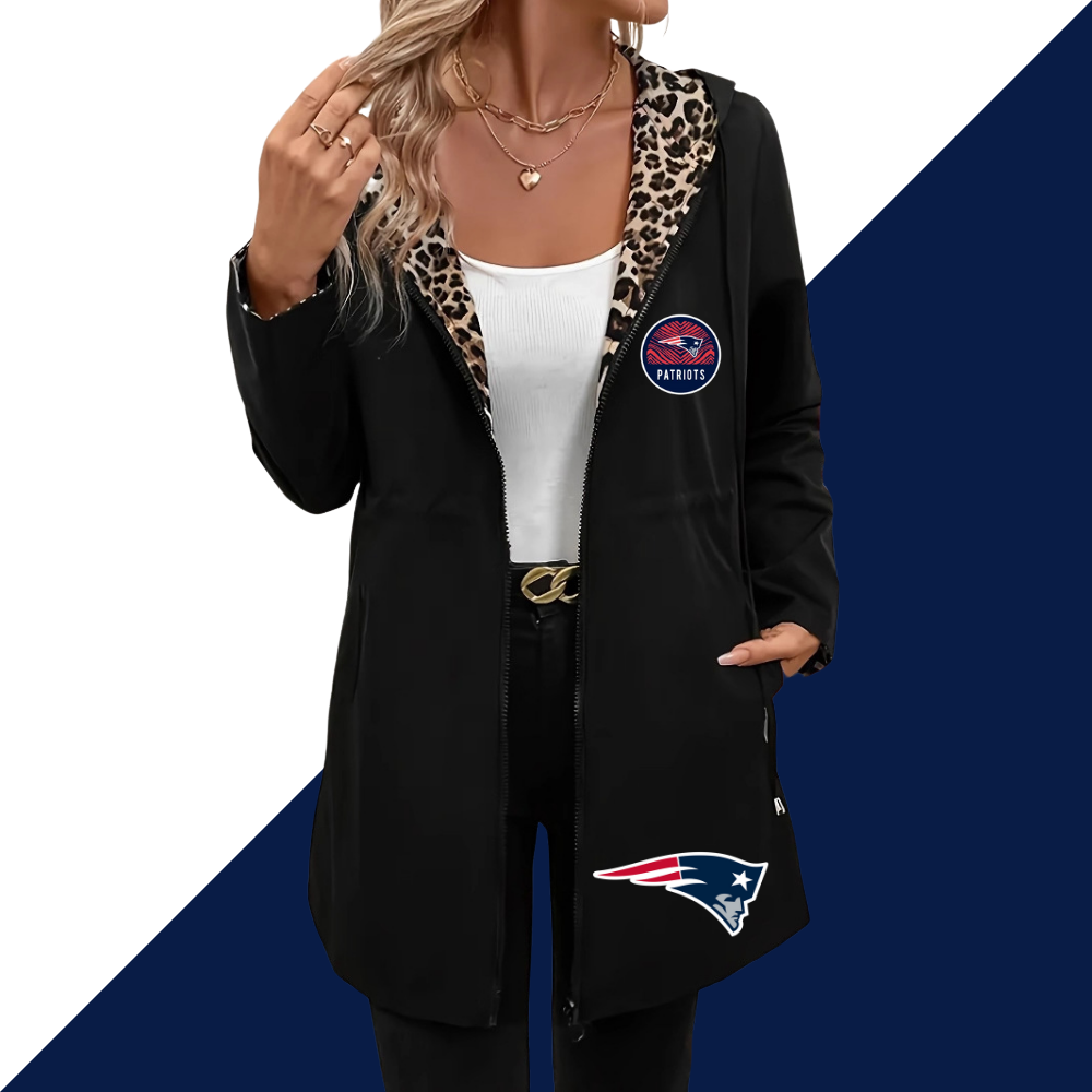 Women's Long Sleeve Hooded Double-Sided Pocket - fitnfan