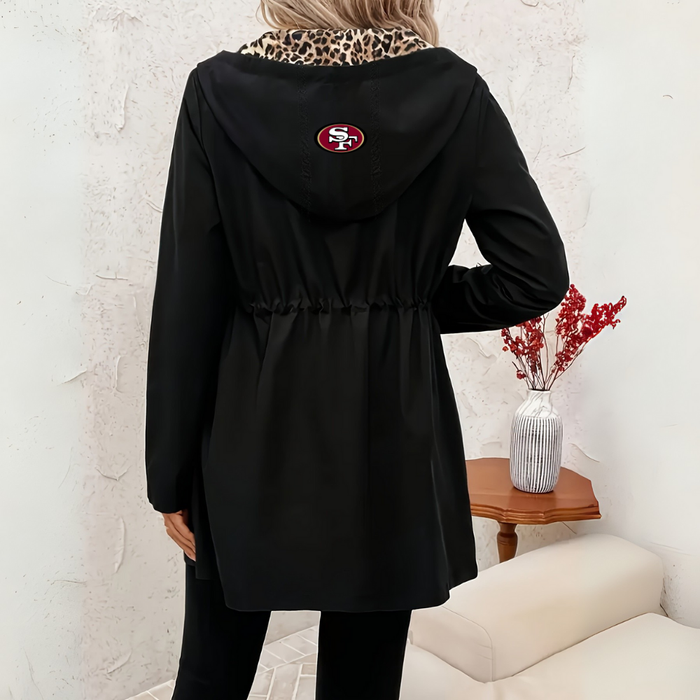 Women's Long Sleeve Hooded Double-Sided Pocket - fitnfan