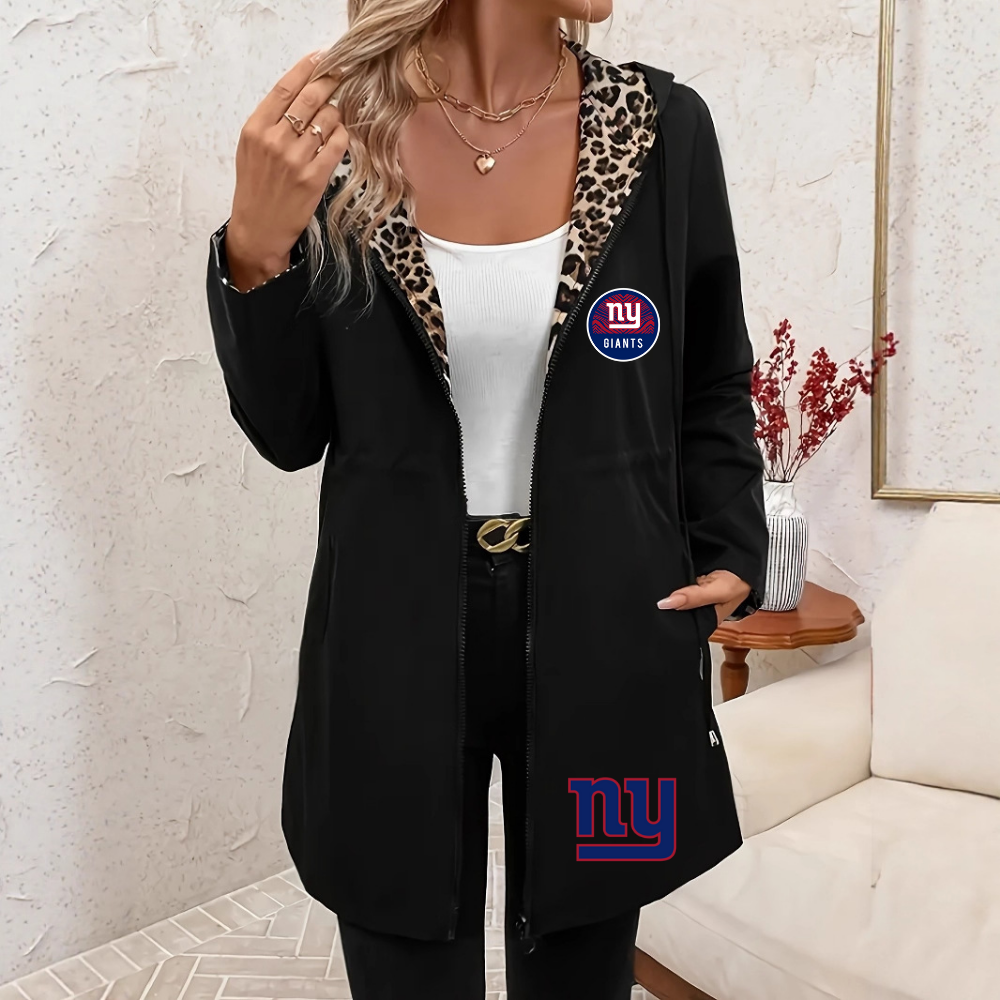 Women's Long Sleeve Hooded Double-Sided Pocket - fitnfan