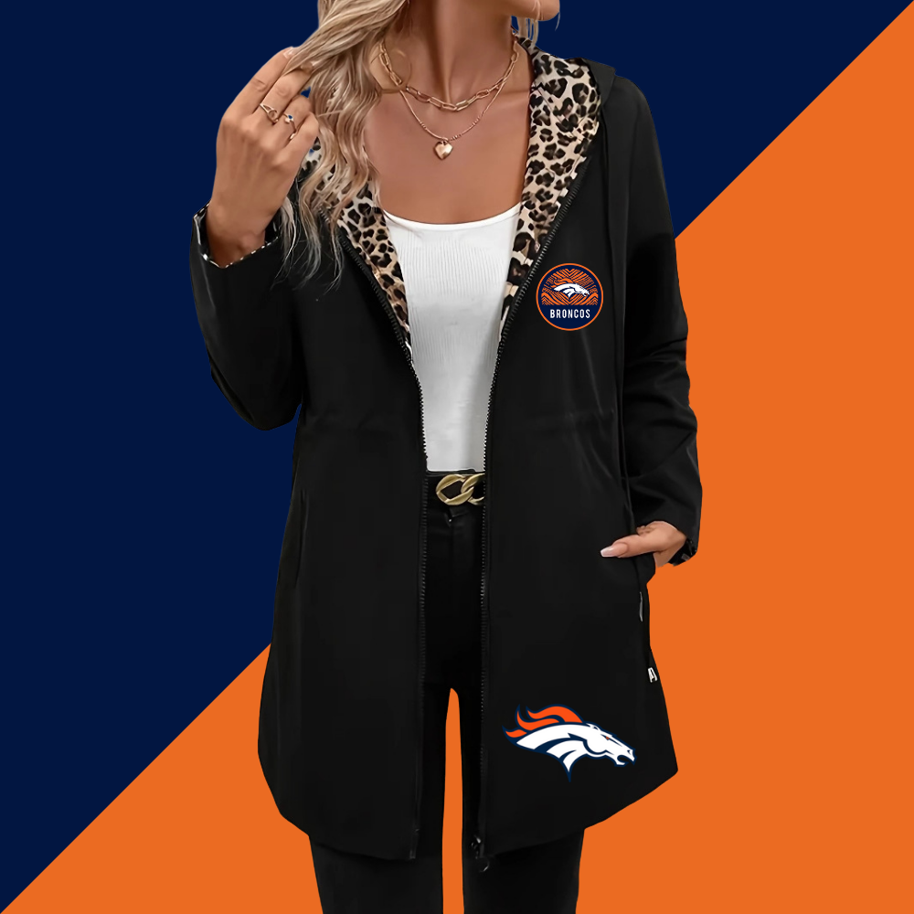 Women's Long Sleeve Hooded Double-Sided Pocket - fitnfan