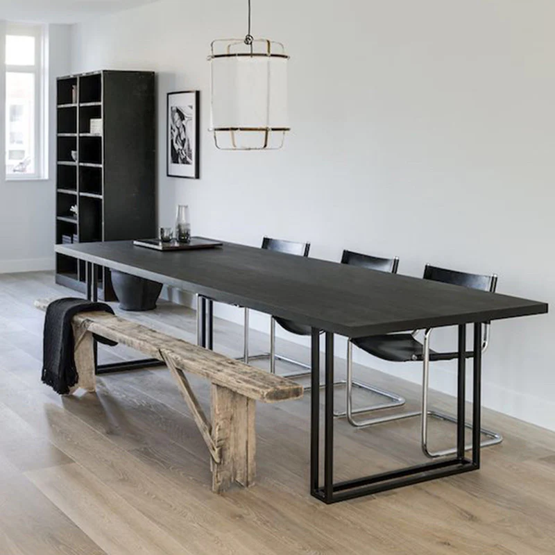 Oakley Retro Solid Wood Dining Table
