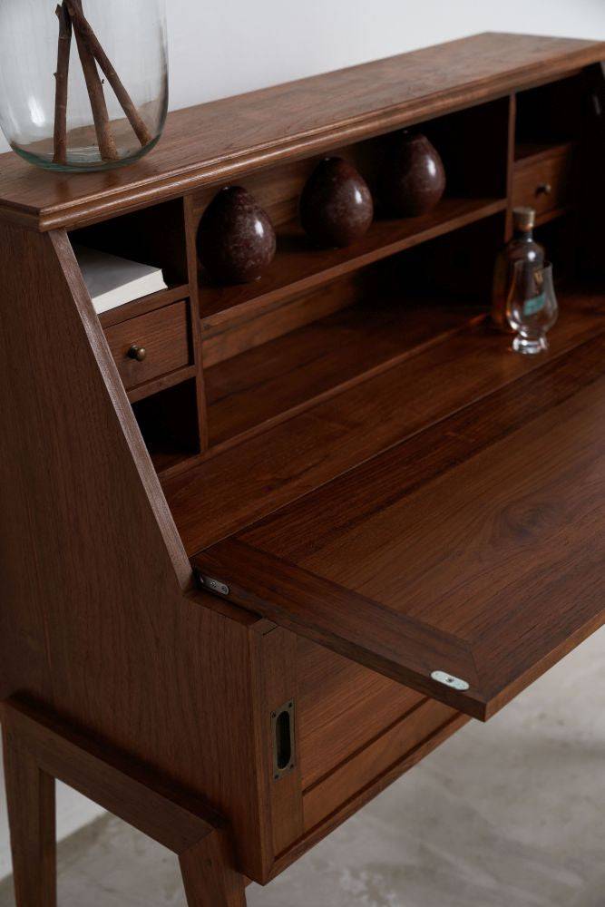 Dropleaf Desk with Compass Legs (Pre-Order)