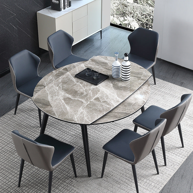 Mavi Solid Slab Dining Table