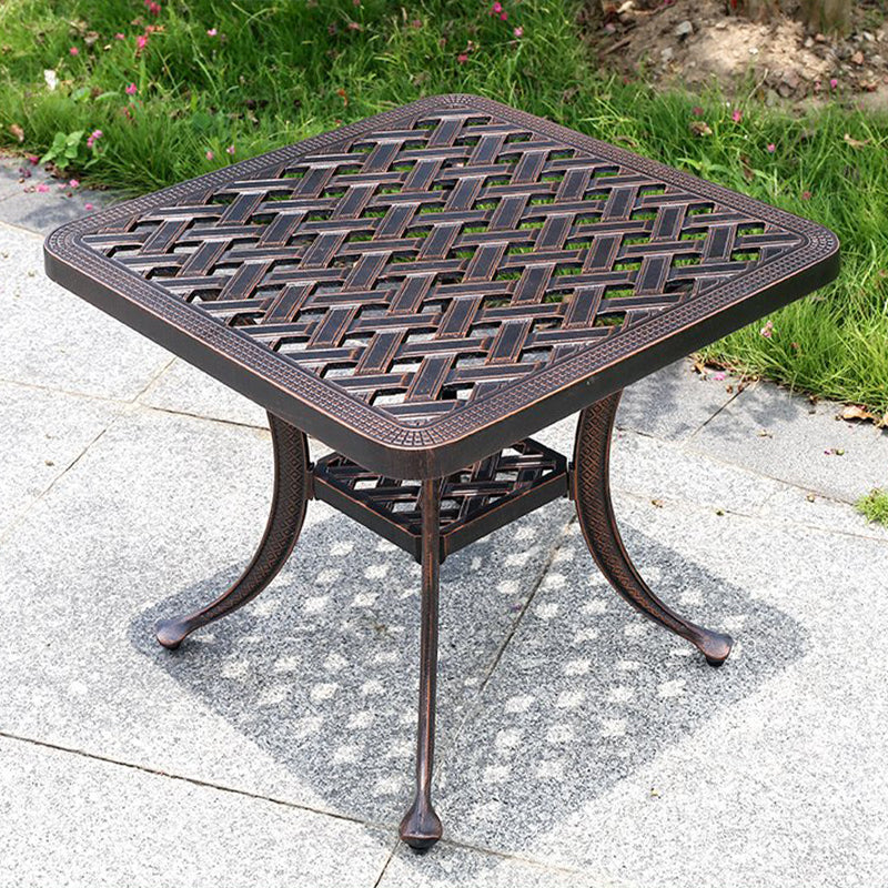 Otto Outdoor Cast Aluminum Bench
