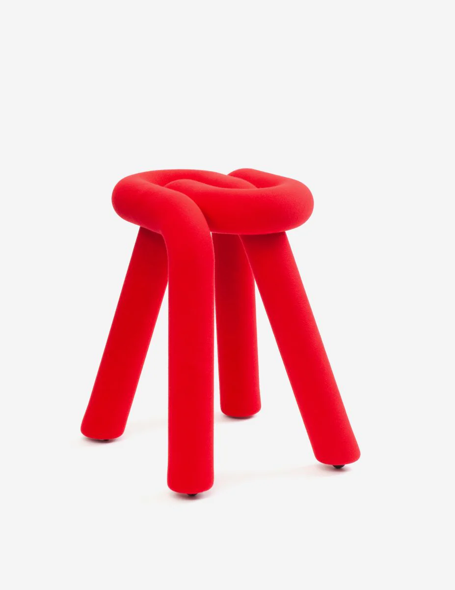 Moustache Bold Stool Red