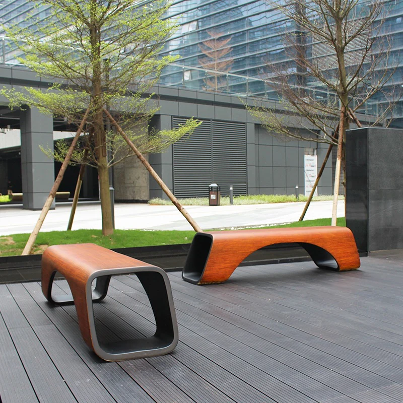 Zane Fibreglass Outdoor Bench