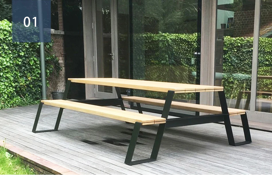 Titus Barbecue Table And Bench