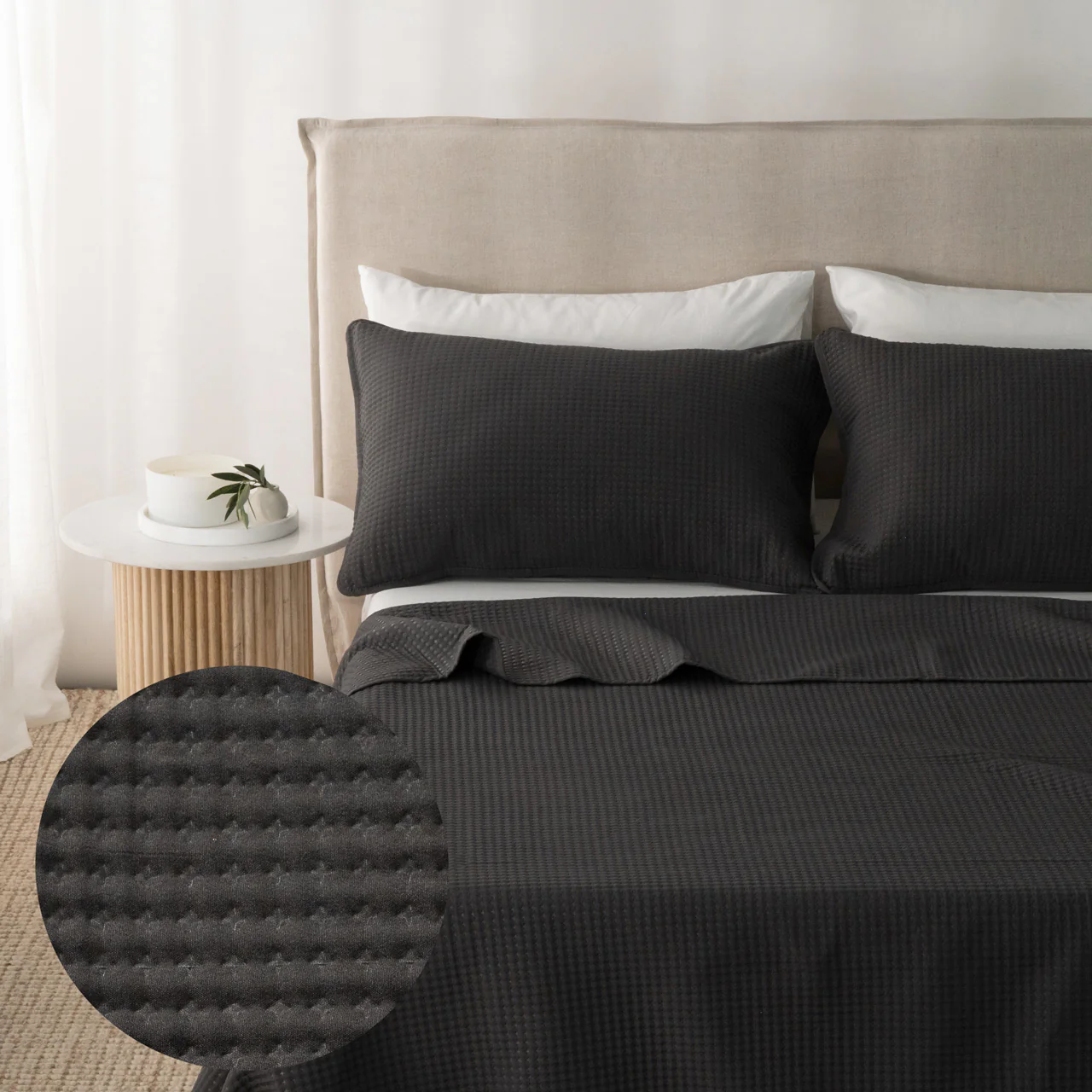 Robinsons Cloud Soft Microfibre Stitch Comforter Set Core Collection (Bed Cover, Blanket, Bed Quilt)
