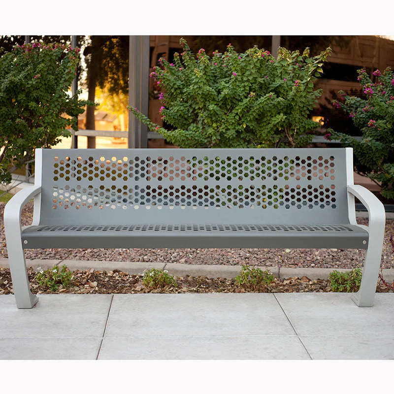 Titan Stainless Steel Outdoor Bench