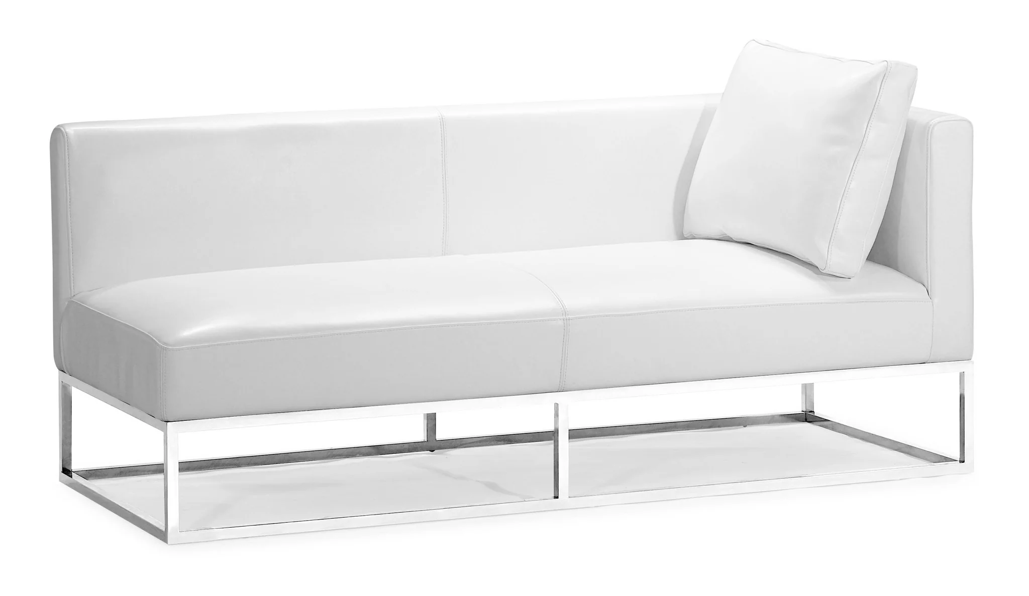 Atom Bench White by Zuo Modern | 900321L