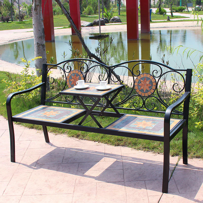 Miraval Mosaic Outdoor Bench