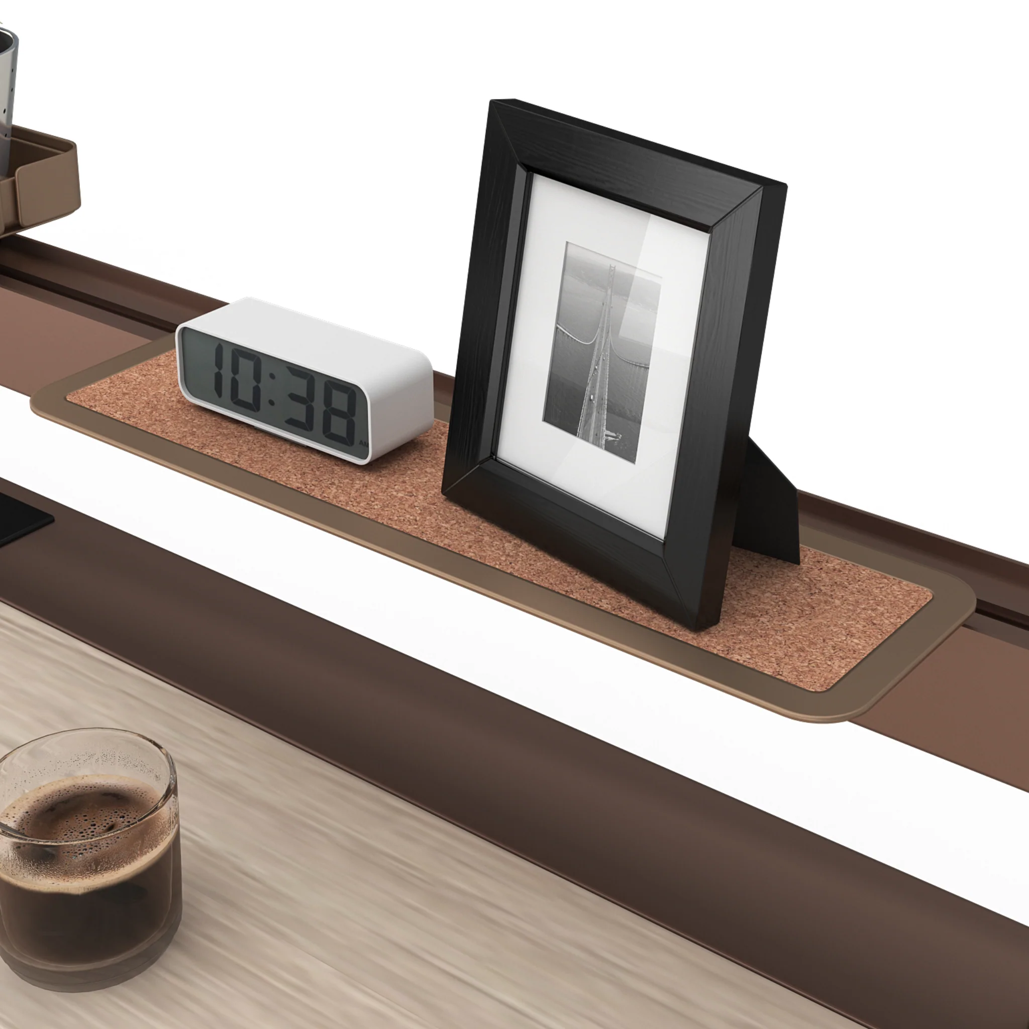 LexCo Desk - Split Shelf