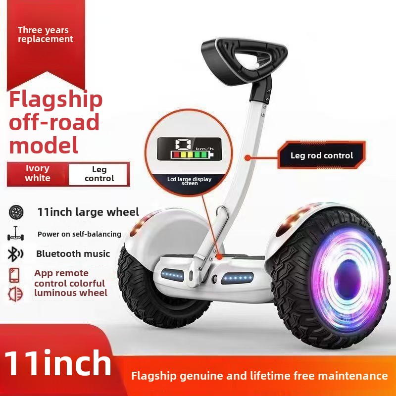 Cross-Border New Arrival Electric Balance Car Children Adult Two-Wheel Scooter Two-Wheel Electrocar Intelligent Body Sense Electric Generation
