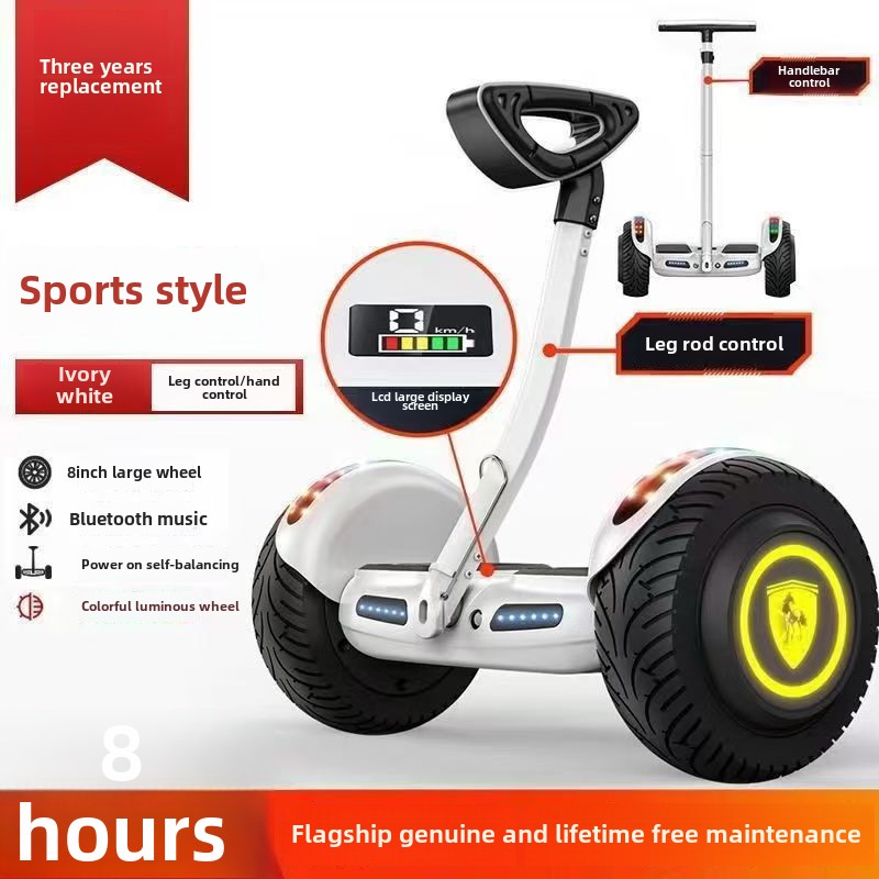 Cross-Border New Arrival Electric Balance Car Children Adult Two-Wheel Scooter Two-Wheel Electrocar Intelligent Body Sense Electric Generation