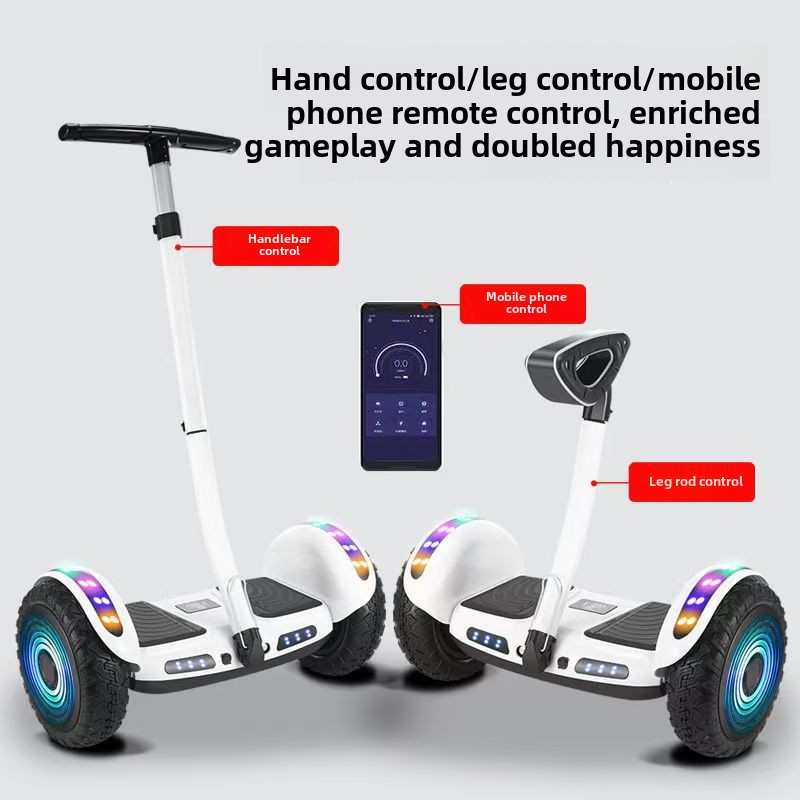 Cross-Border New Arrival Electric Balance Car Children Adult Two-Wheel Scooter Two-Wheel Electrocar Intelligent Body Sense Electric Generation