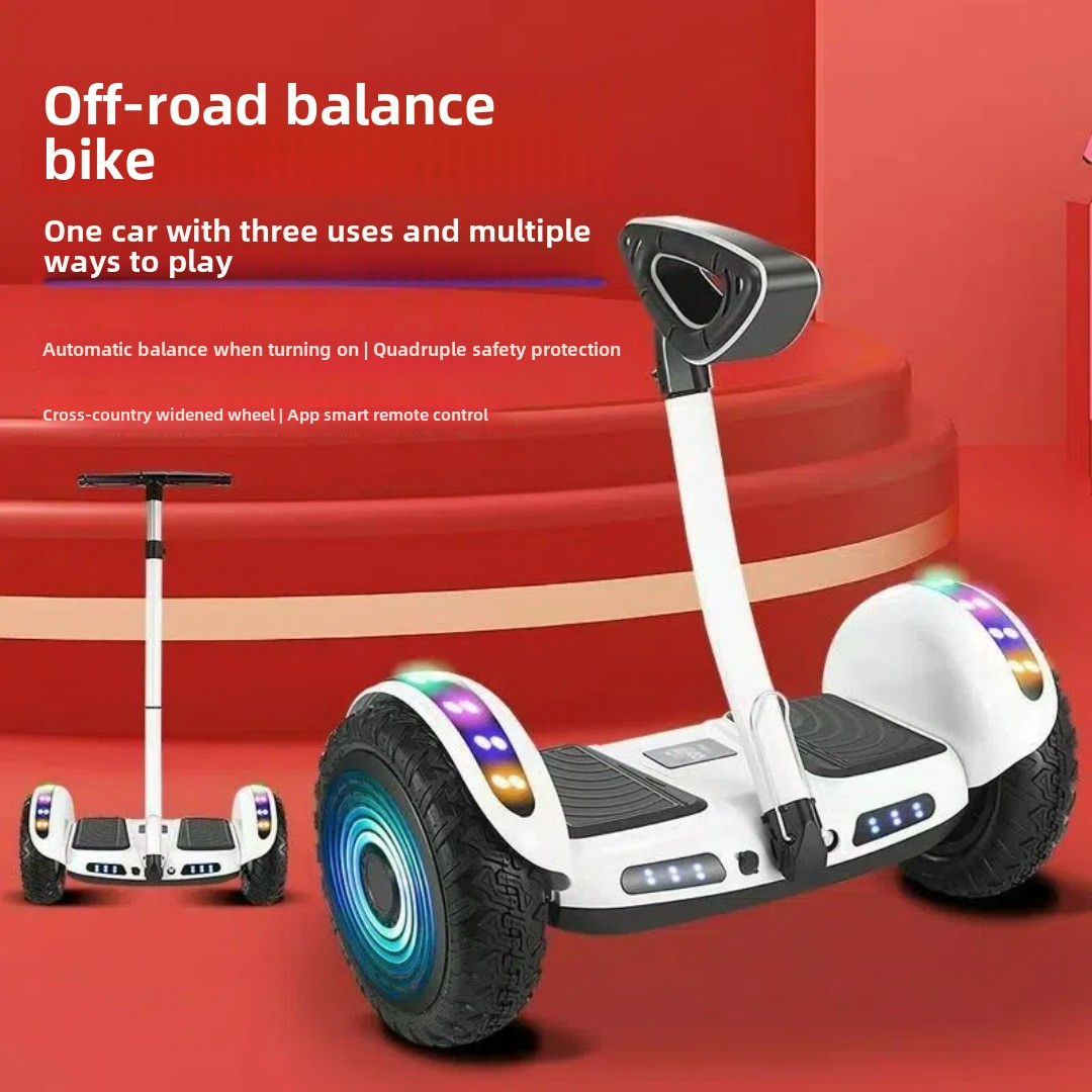 Cross-Border New Arrival Electric Balance Car Children Adult Two-Wheel Scooter Two-Wheel Electrocar Intelligent Body Sense Electric Generation