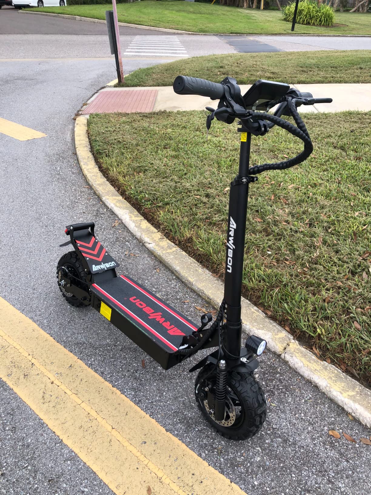 【Sports&Outdoors】Electric Kick Scooter for Adults - 2500W Motor, Up to 30 MPH & 20-30 Miles, 48V/16AH