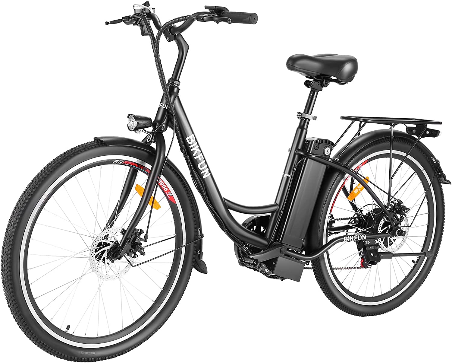 Electric Bike for Adult 350W Ebike 18-22MPH 45-60 Miles 26 City Commuter Ebike.