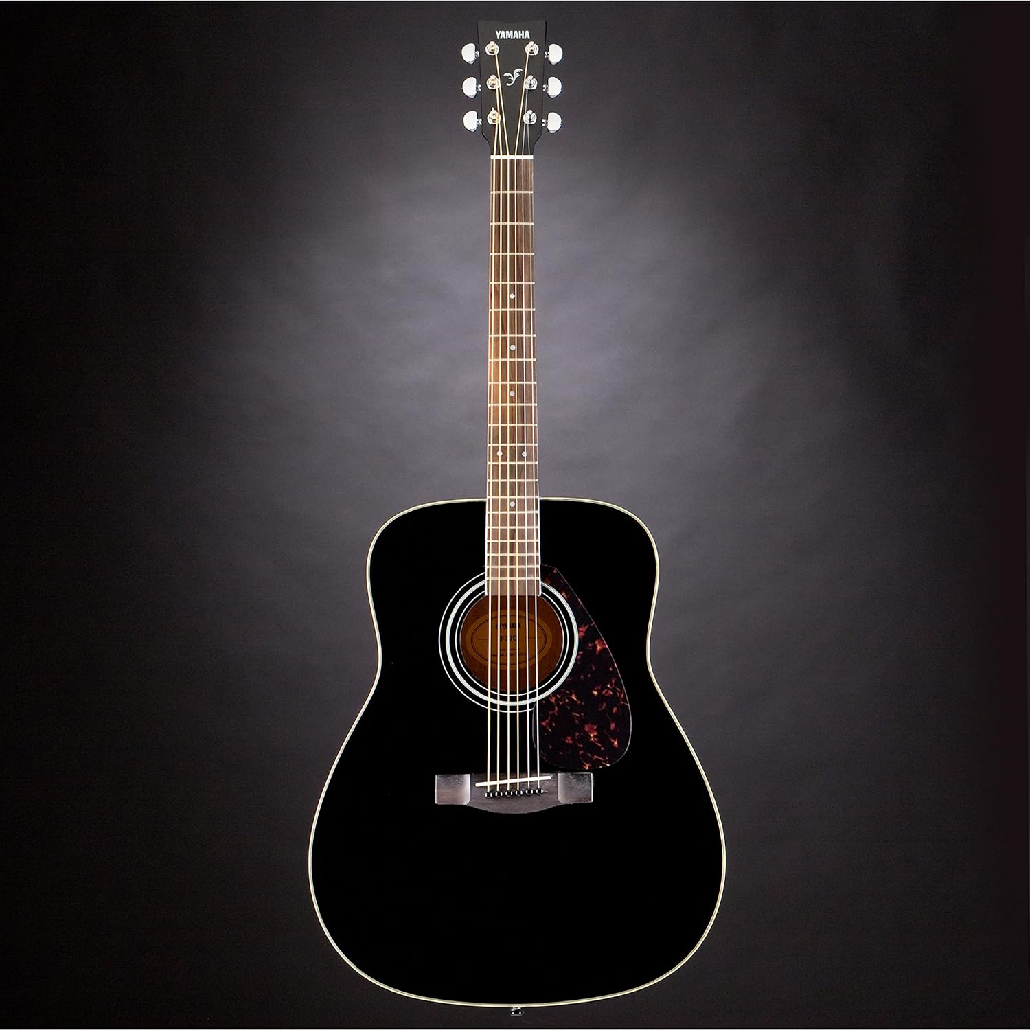 Yamaha F370 Full Size Steel String Acoustic Guitar - Traditional Western Body - Classic Black