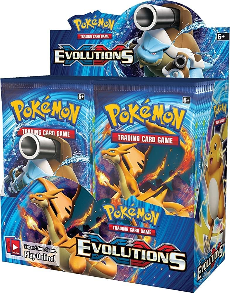 Pokemon XY12 Evolutions Booster Display 36 Packs = 360 Additional Cards for Pokemon Trading Card Game (English)