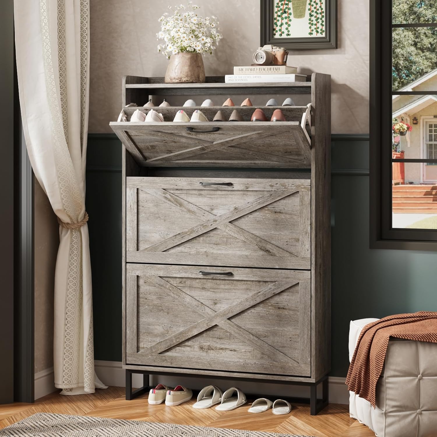Shoe Storage Cabinet