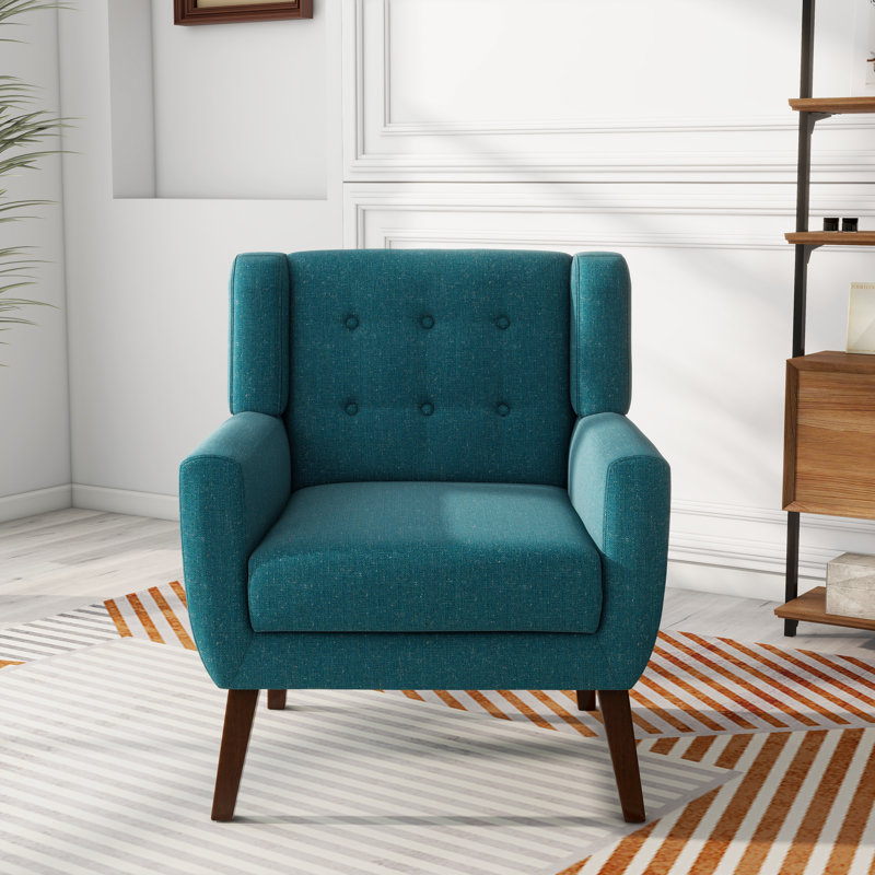George Oliver Jaqueze Light Blue Linen Blend