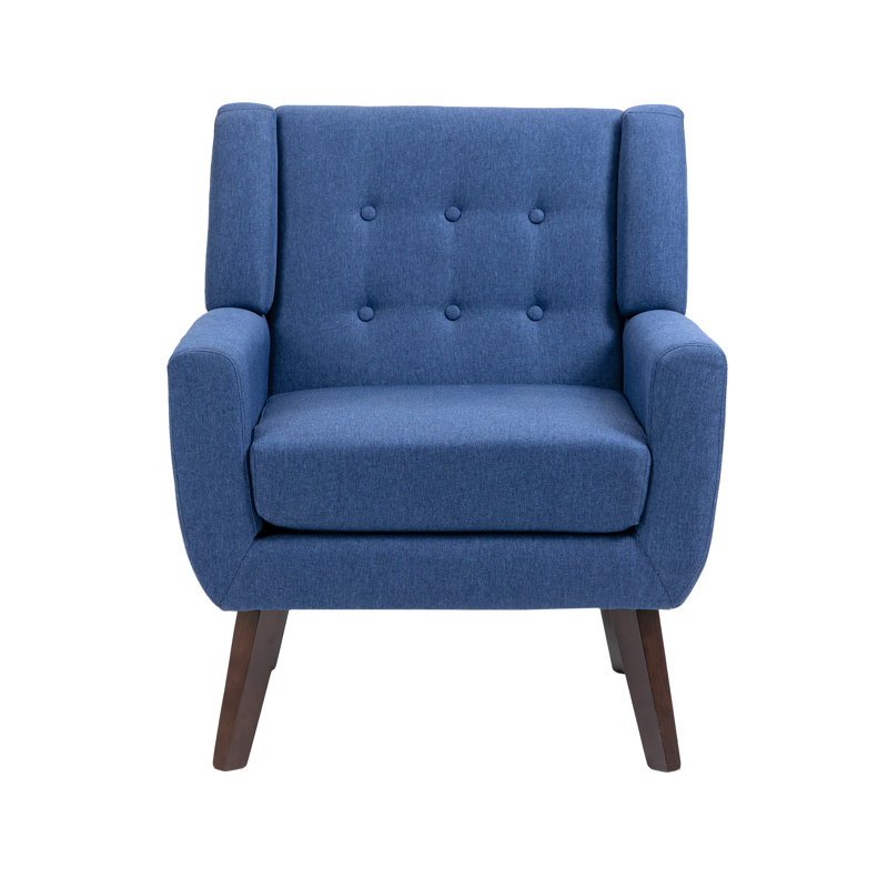 George Oliver Jaqueze Blue Linen Blend